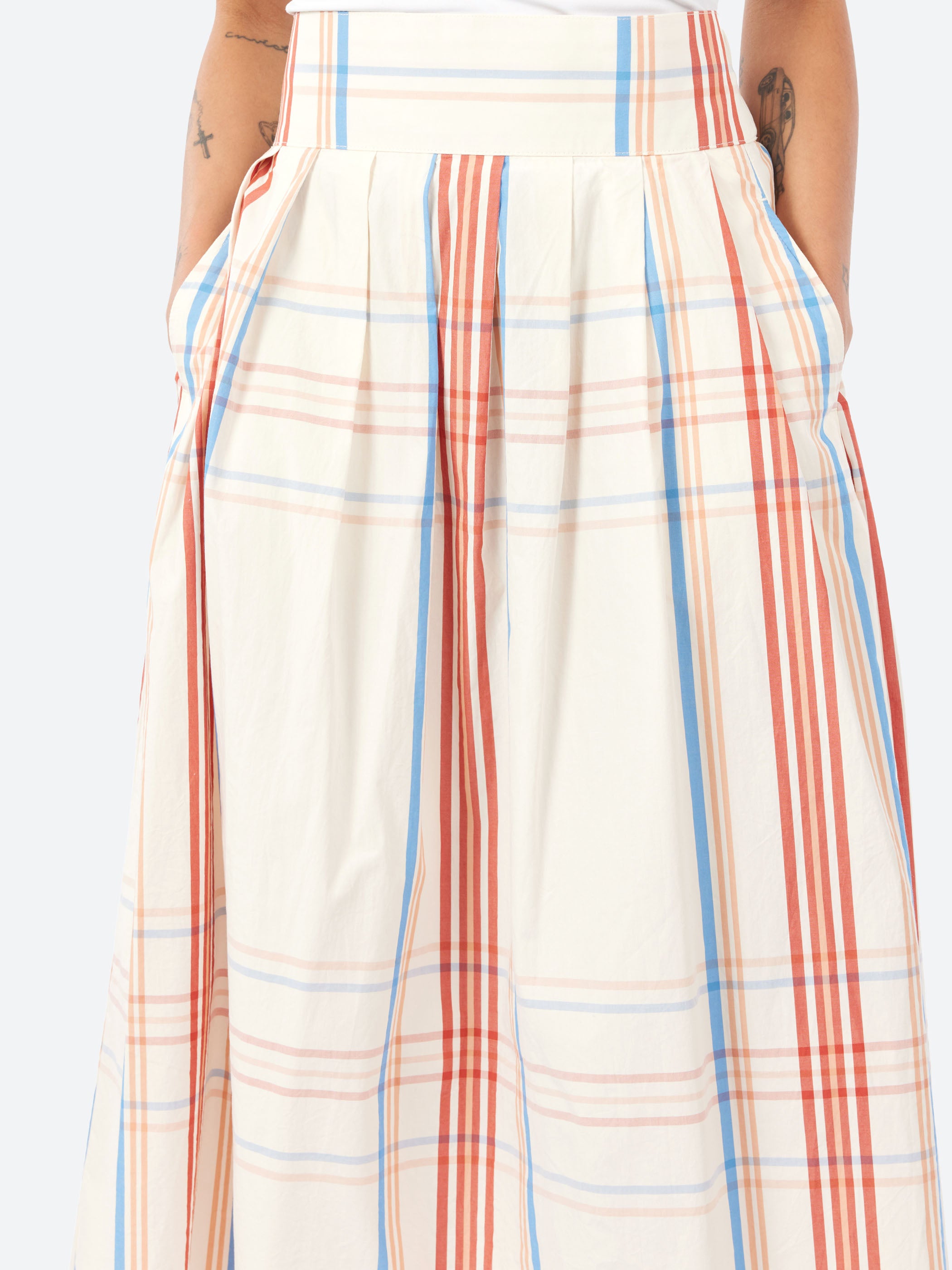 Big Tartan Skirt