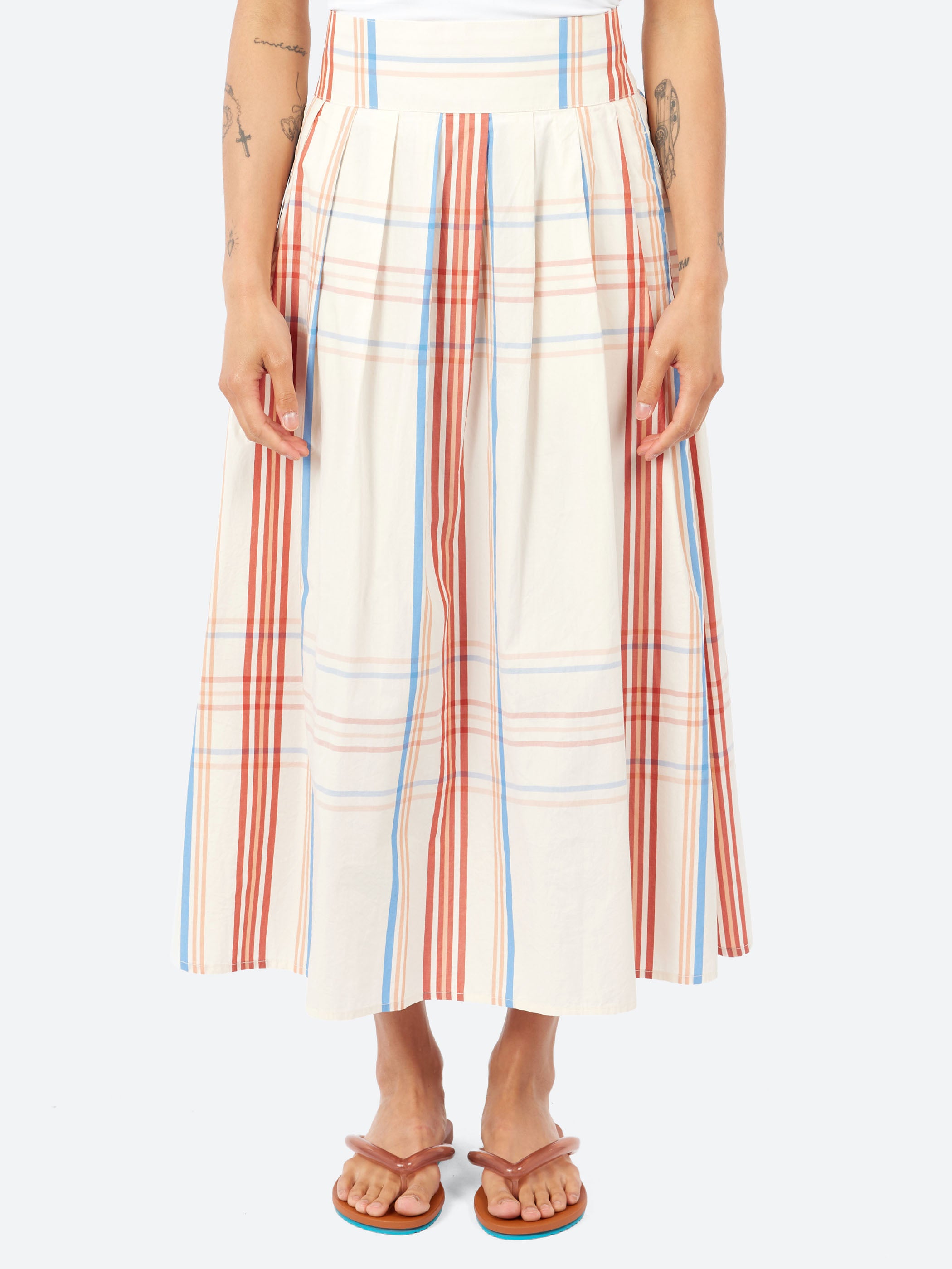 Big Tartan Skirt