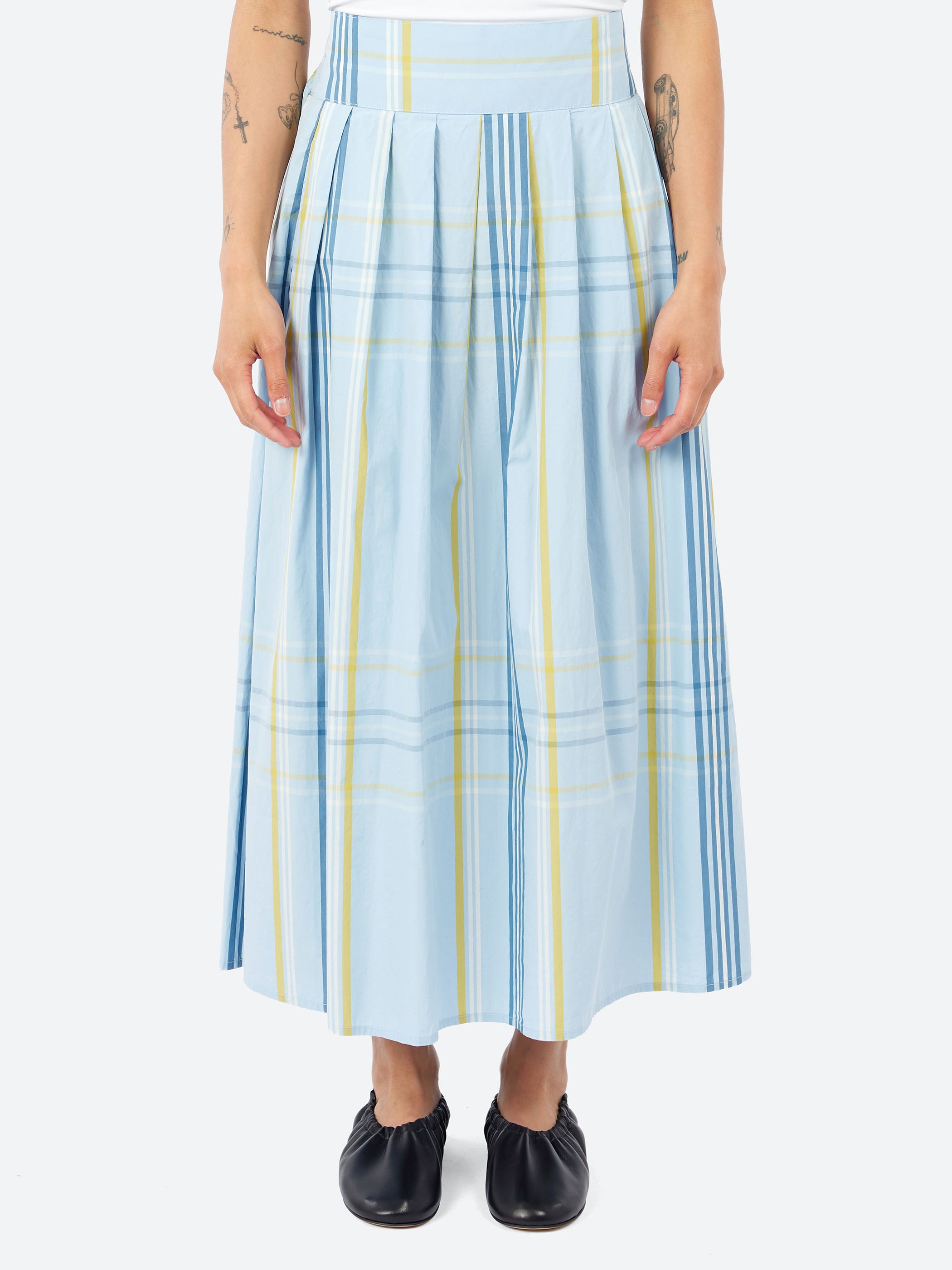 Big Tartan Skirt