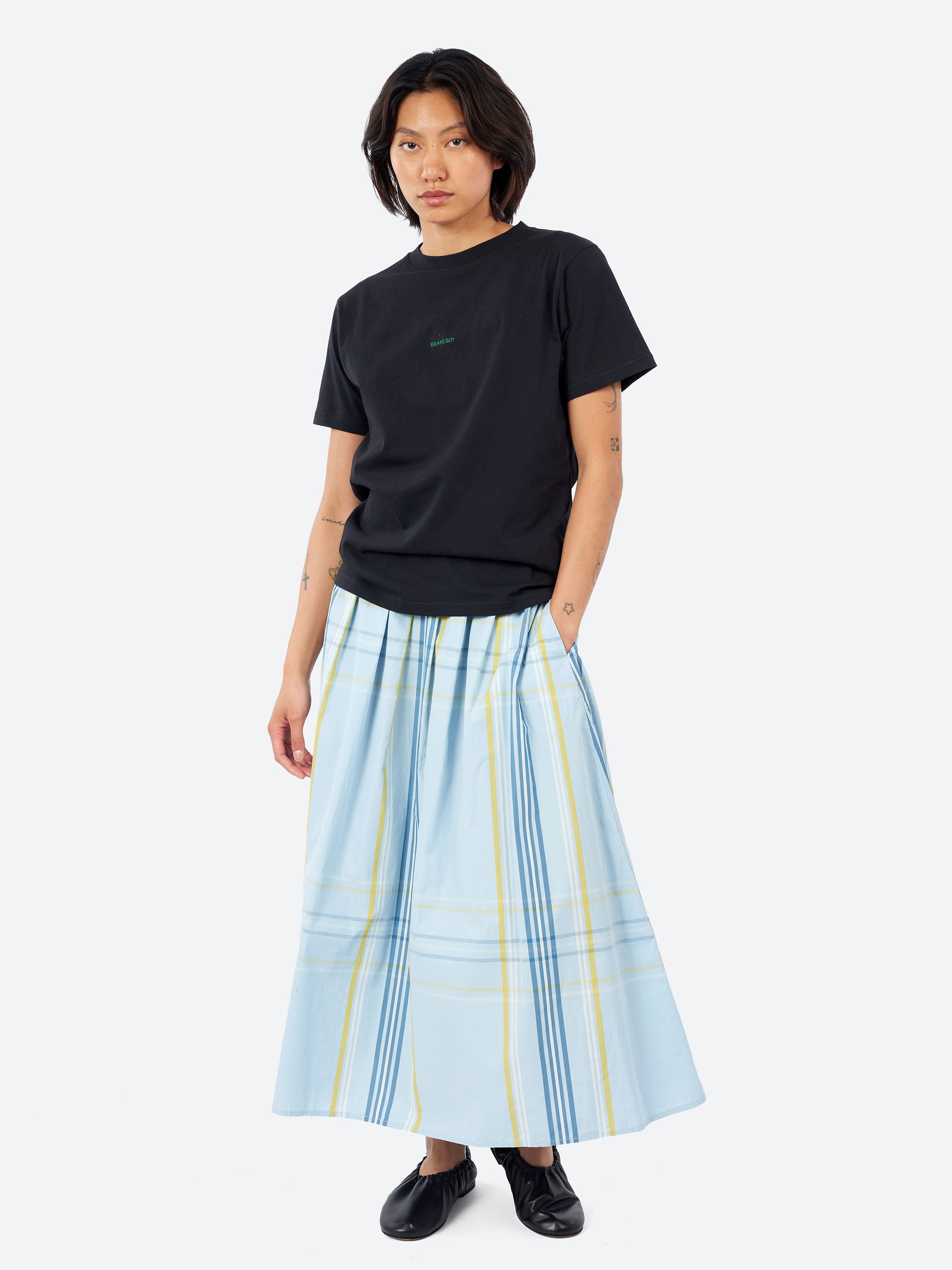 Big Tartan Skirt