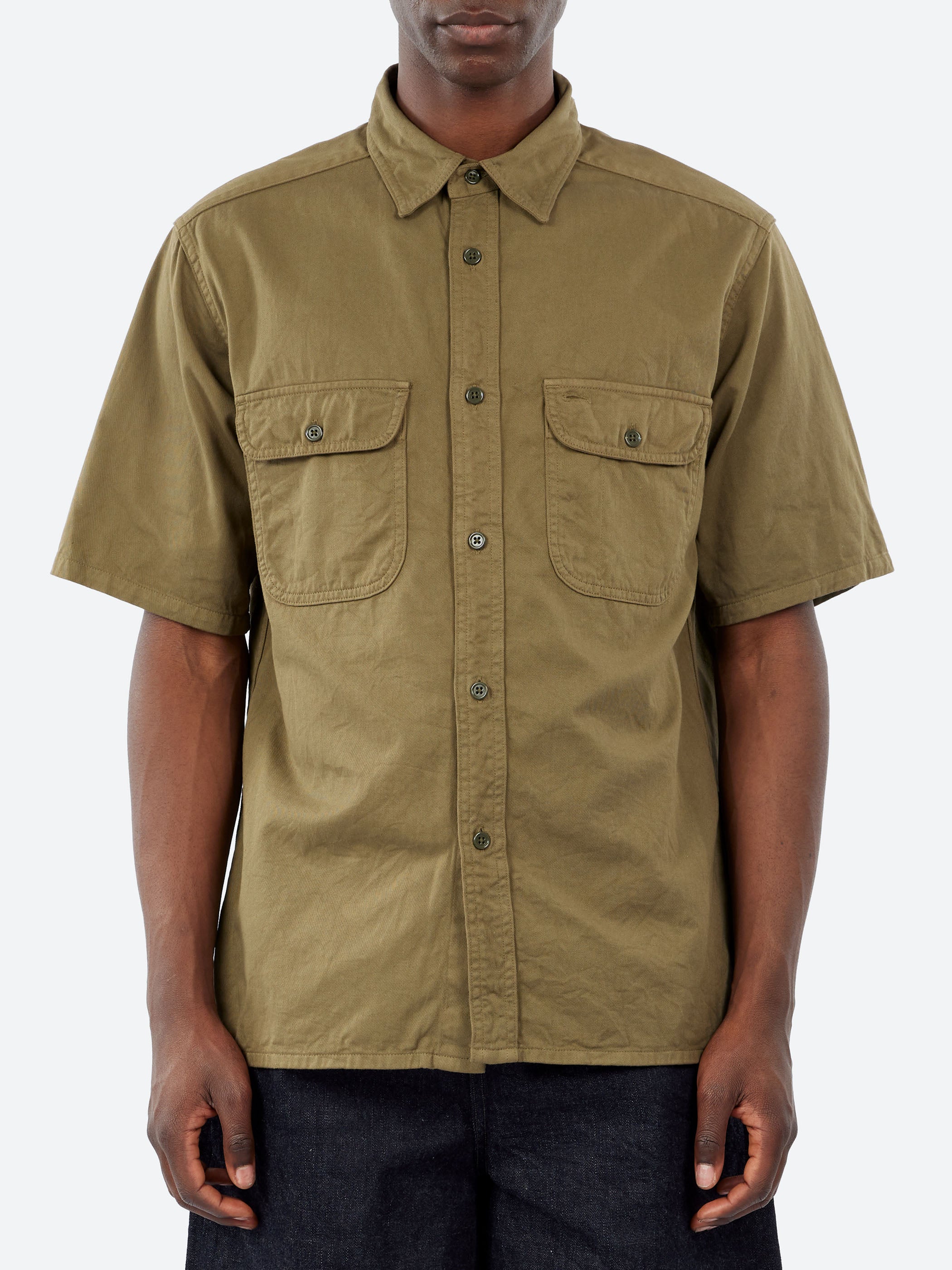50s Square Hem Work Shirt