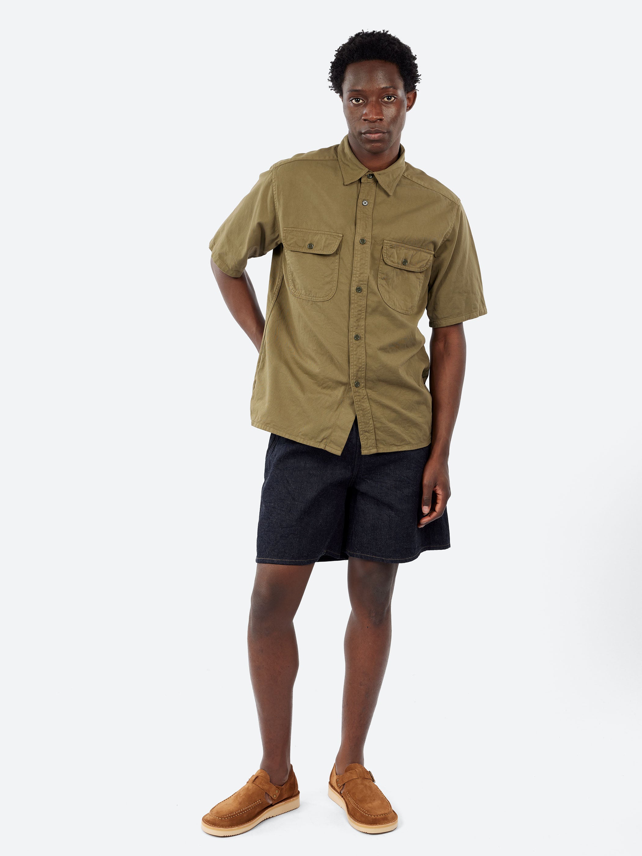 Nigel Cabourn - Basic T-Shirt in Off White – gravitypope