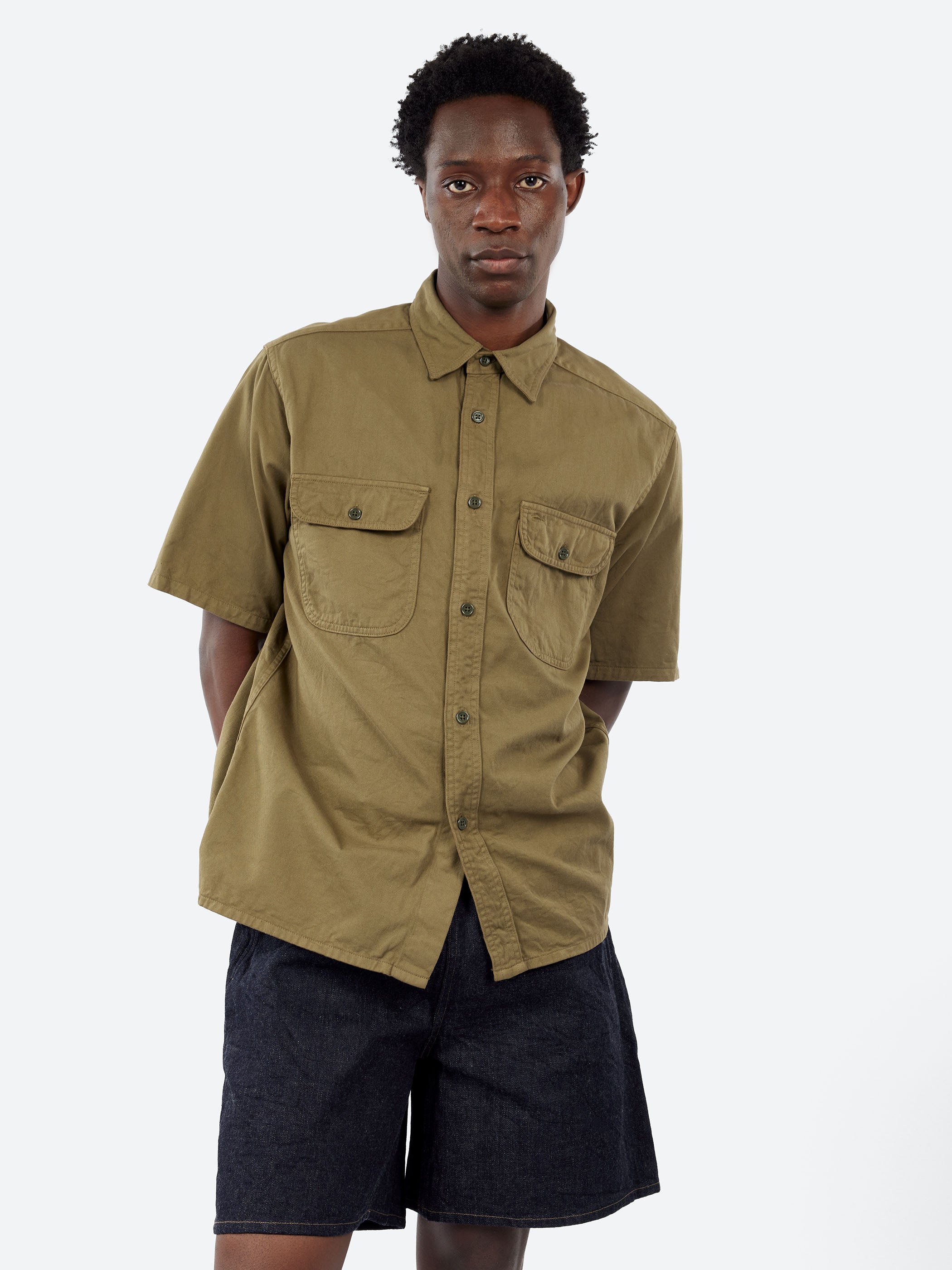 50s Square Hem Work Shirt