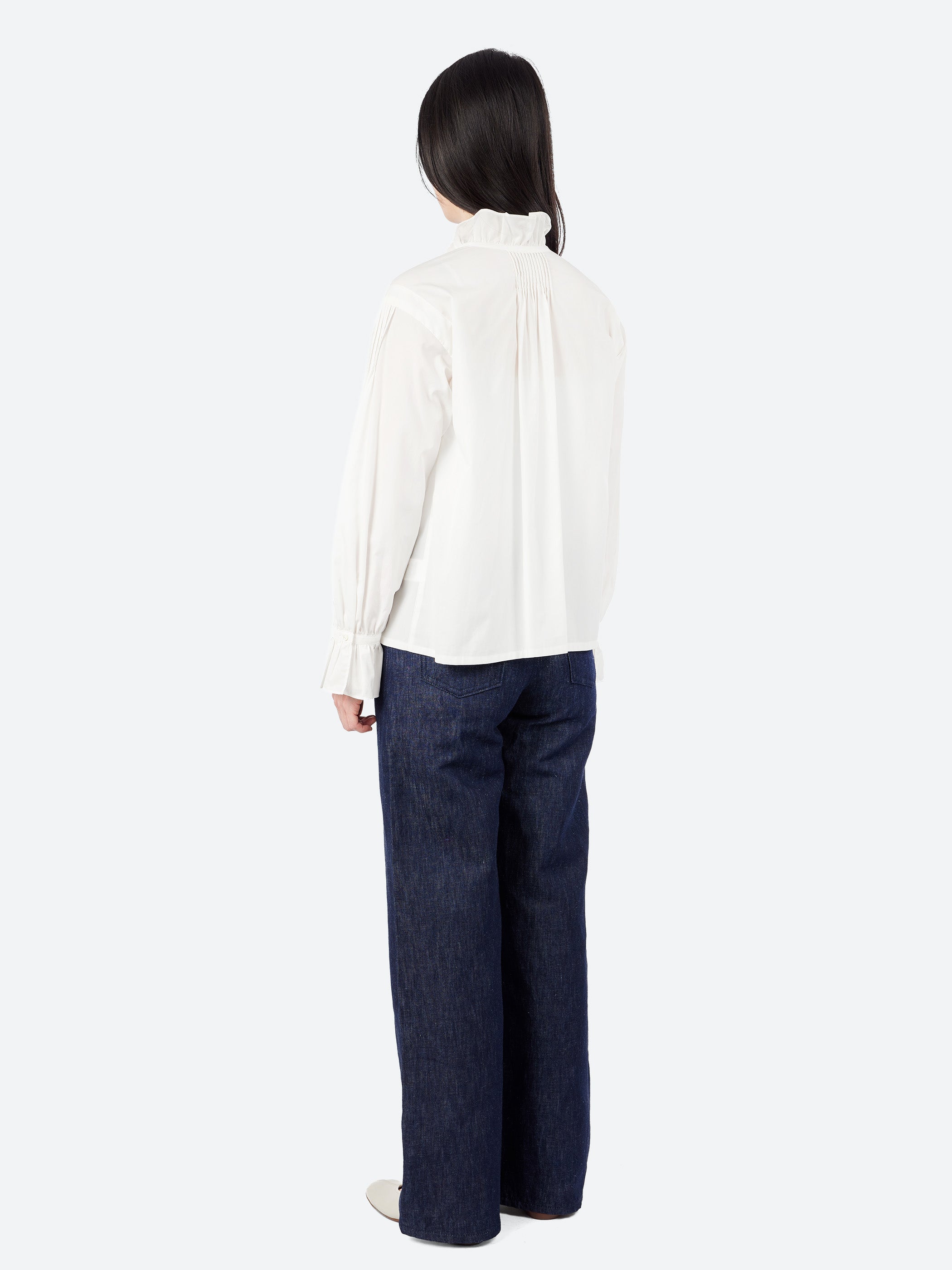 Gather Collar Blouse