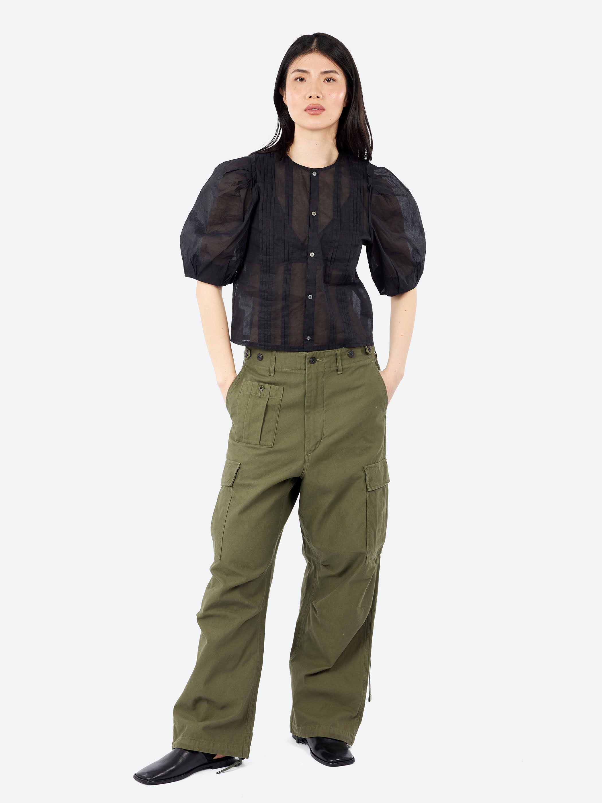 2-Way Blouse Half Sleeve