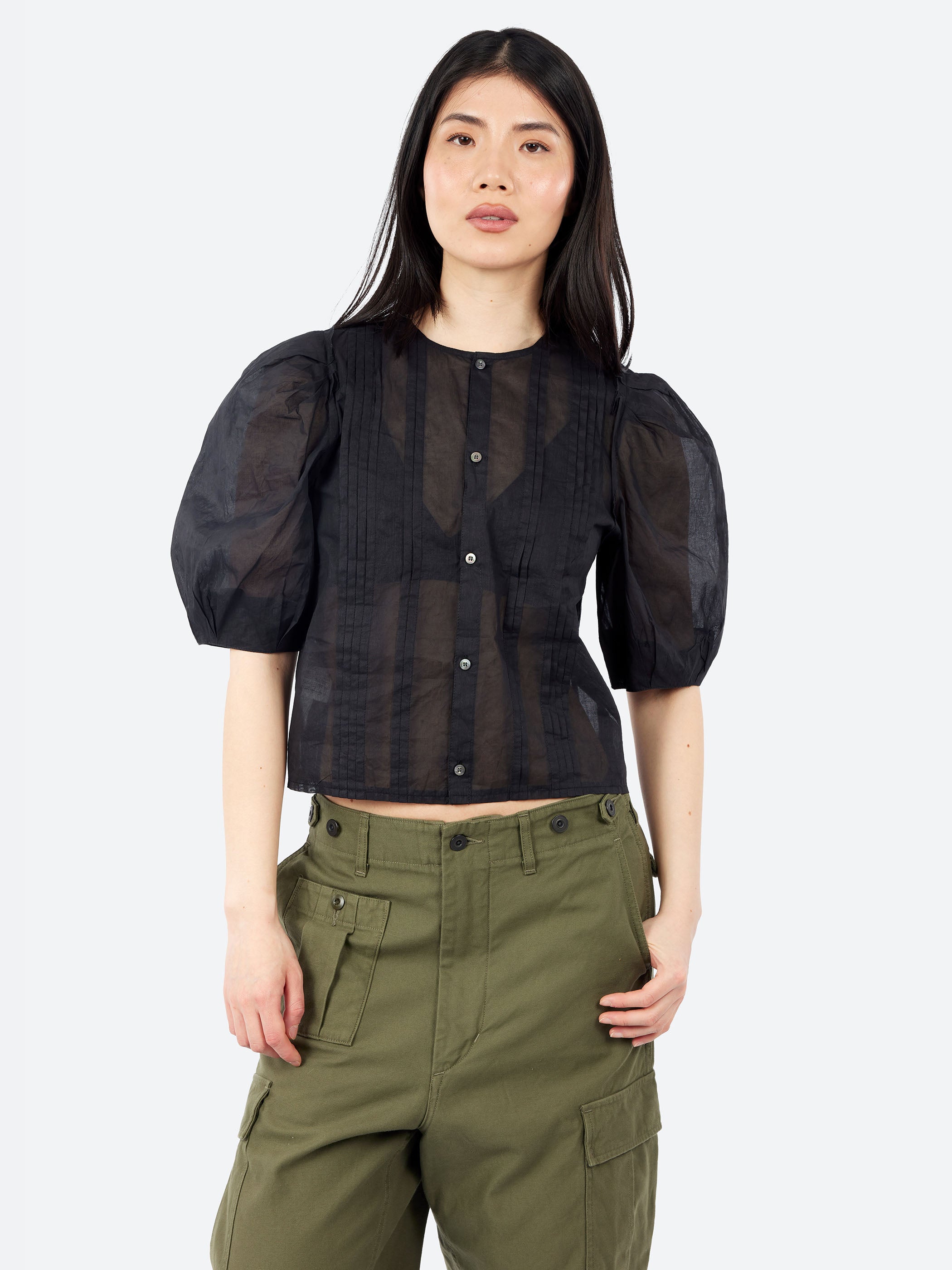 2-Way Blouse Half Sleeve
