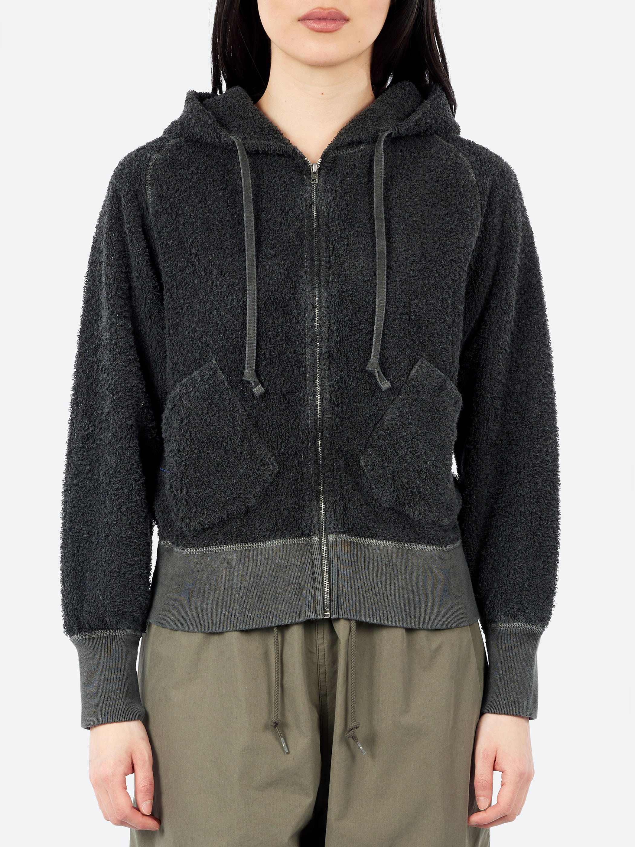 Pile Zip-Up Hoodie