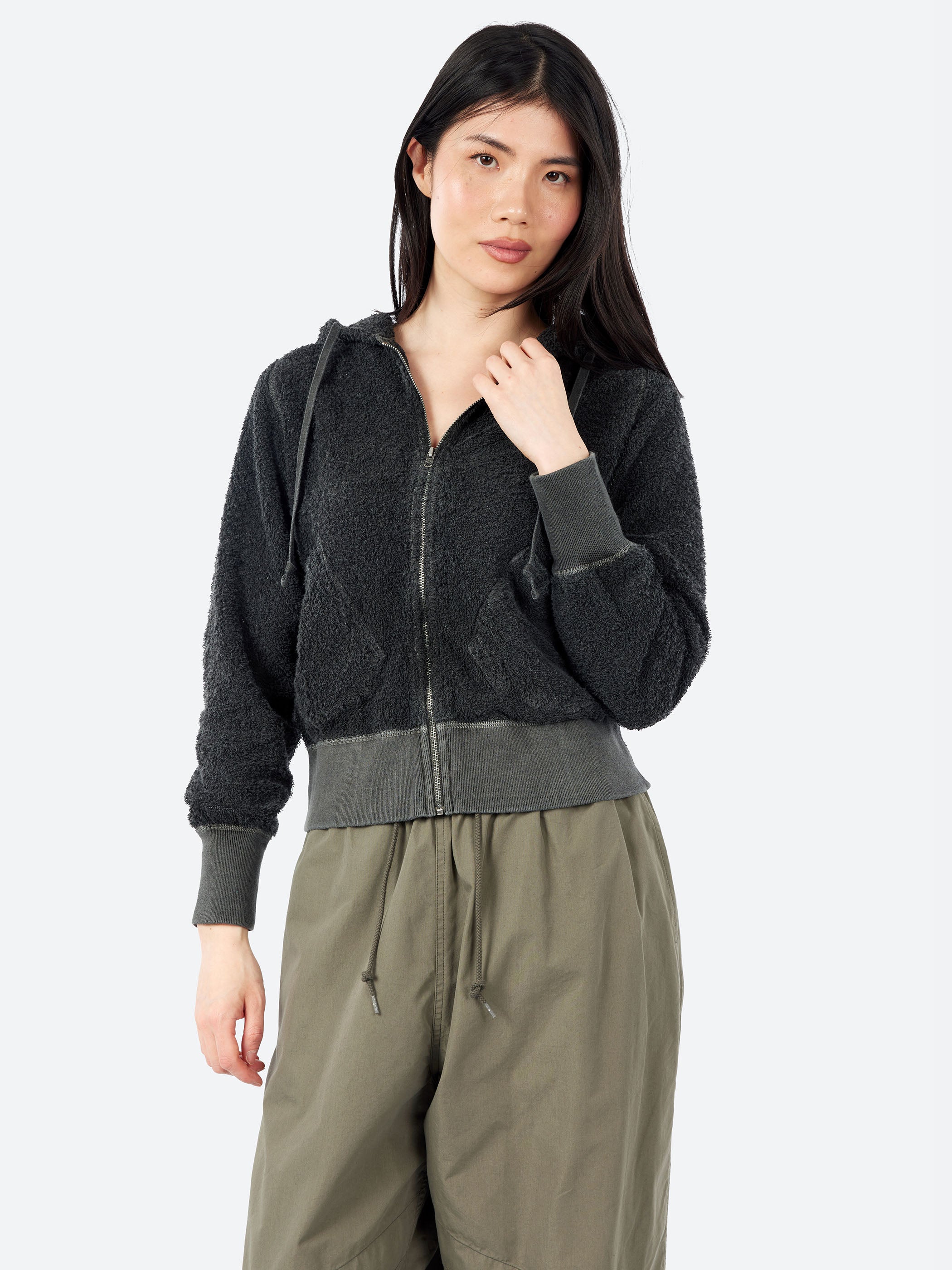 Pile Zip-Up Hoodie