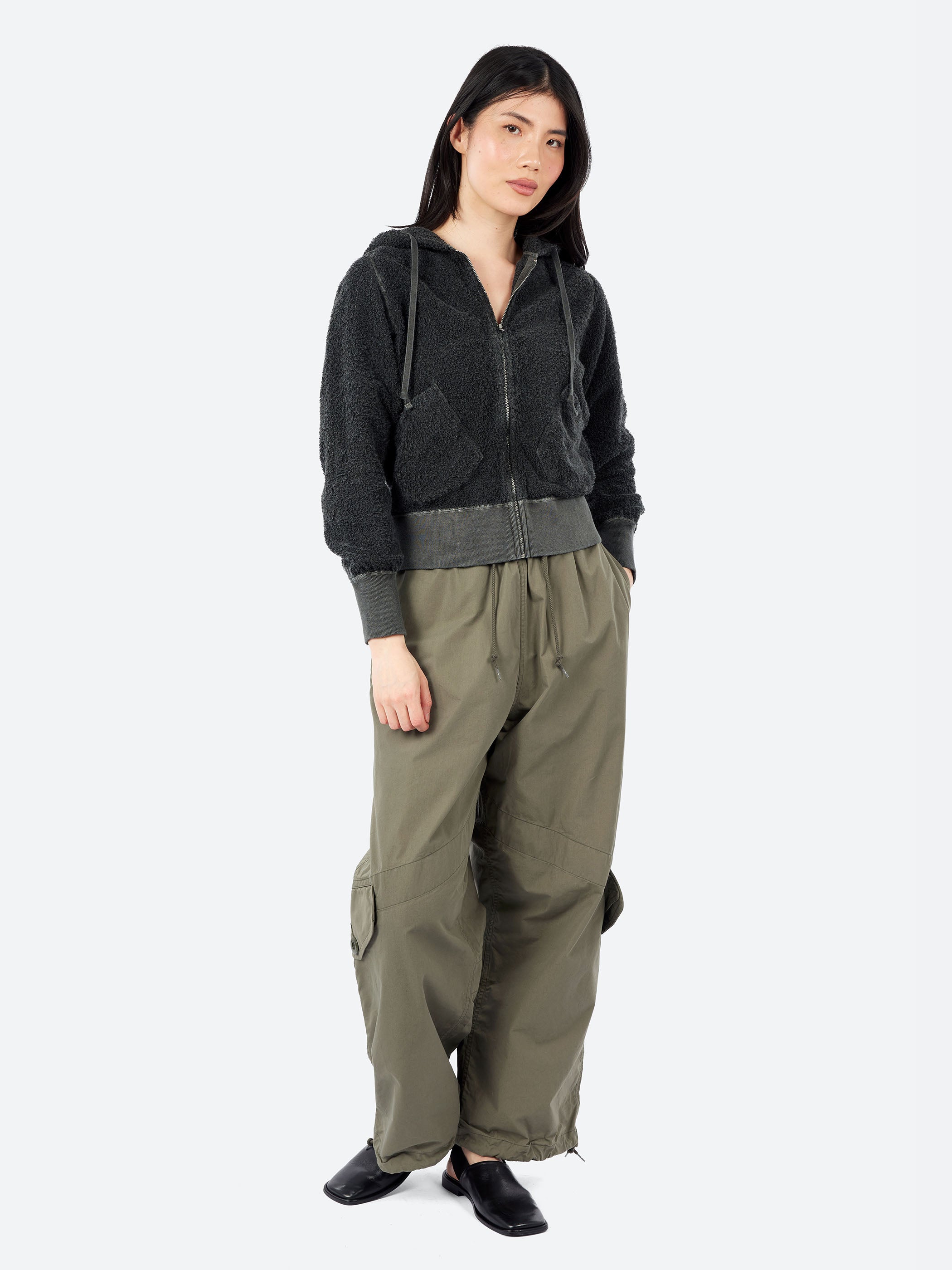 Pile Zip-Up Hoodie