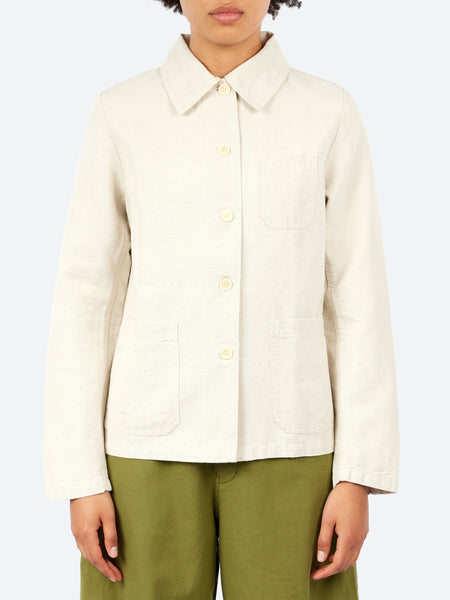 Vetra - Women's No. 4 Workwear Jacket in Natural Hopsack – gravitypope