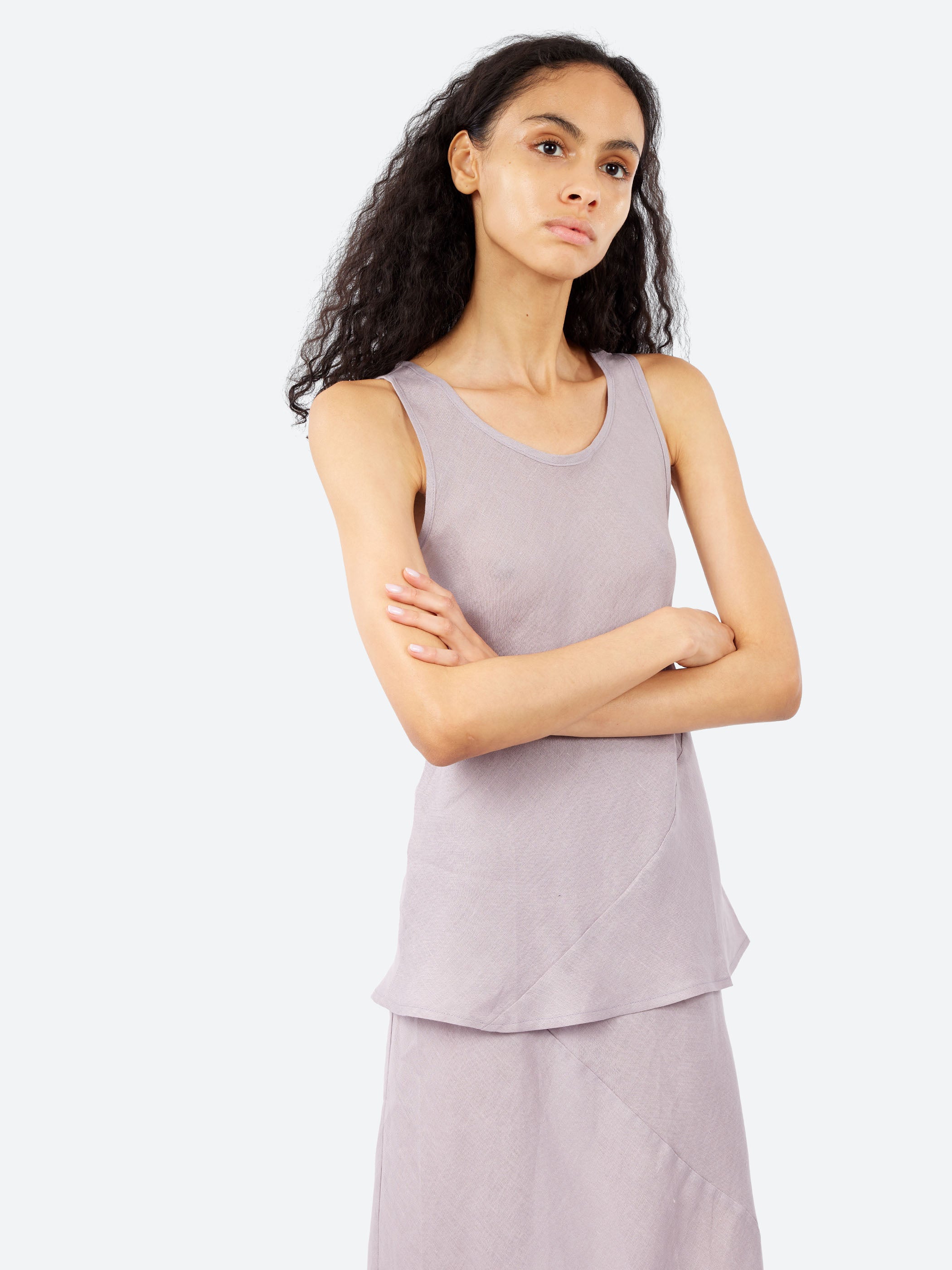 Baserange - Larva Top in Mori Purple – gravitypope