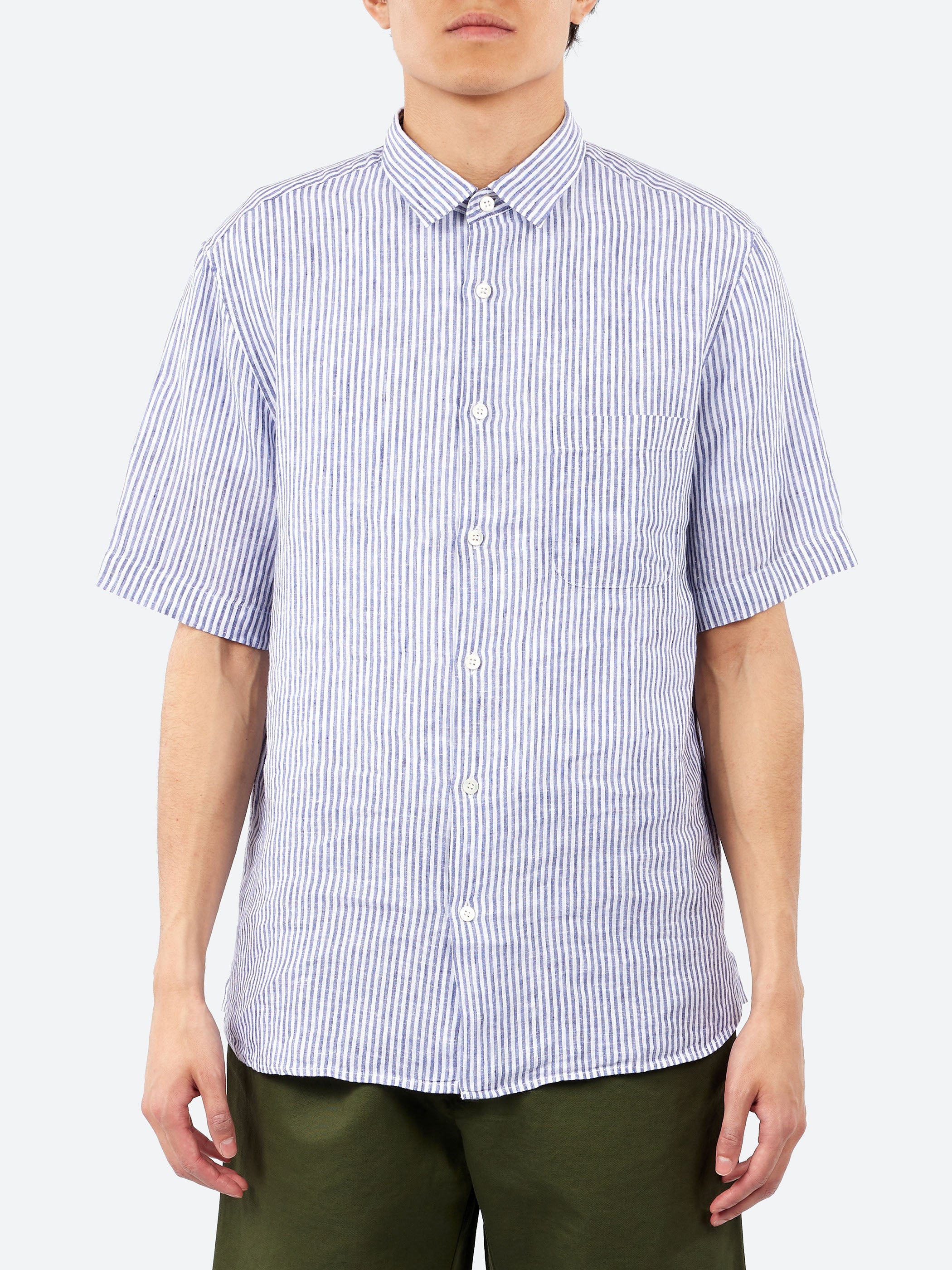 Short Sleeve Linen Shirt