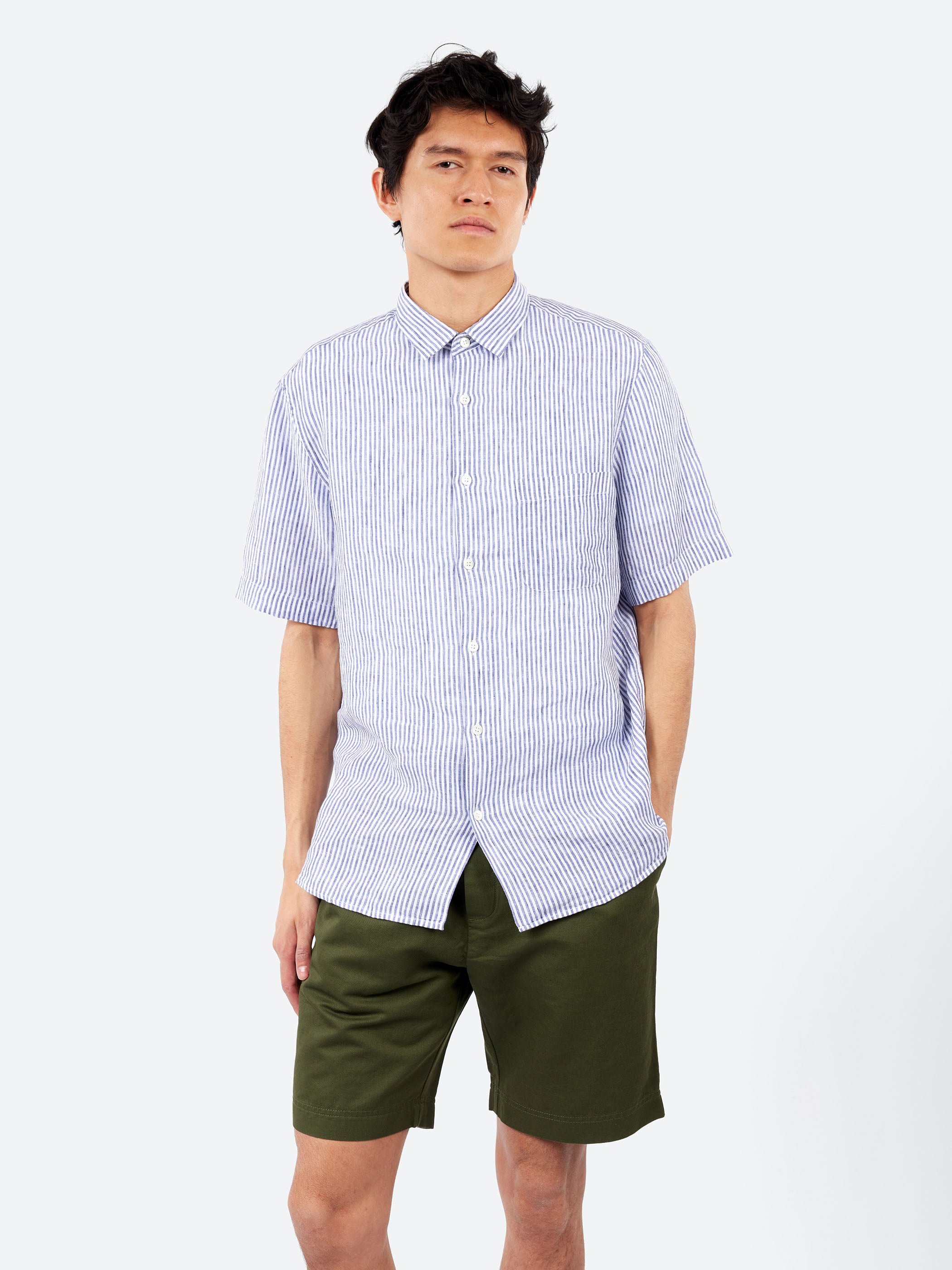 Short Sleeve Linen Shirt