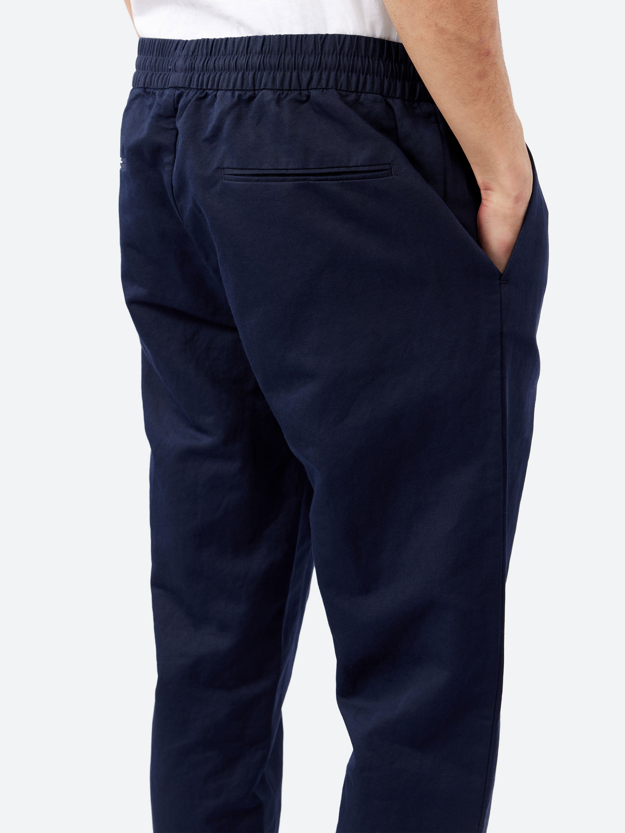 Cotton Linen Drawstring Trouser