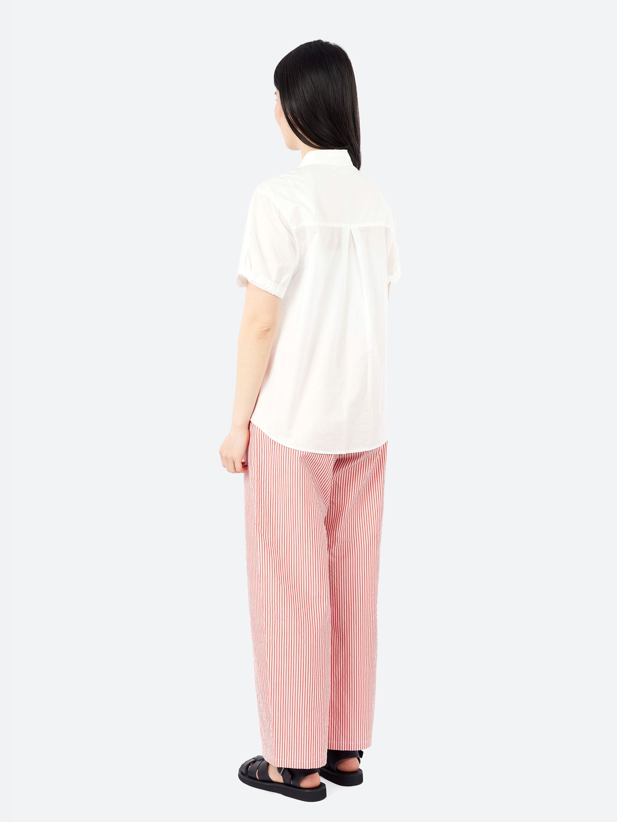Lightweight Cotton Poplin Short Sleeve Shirt
