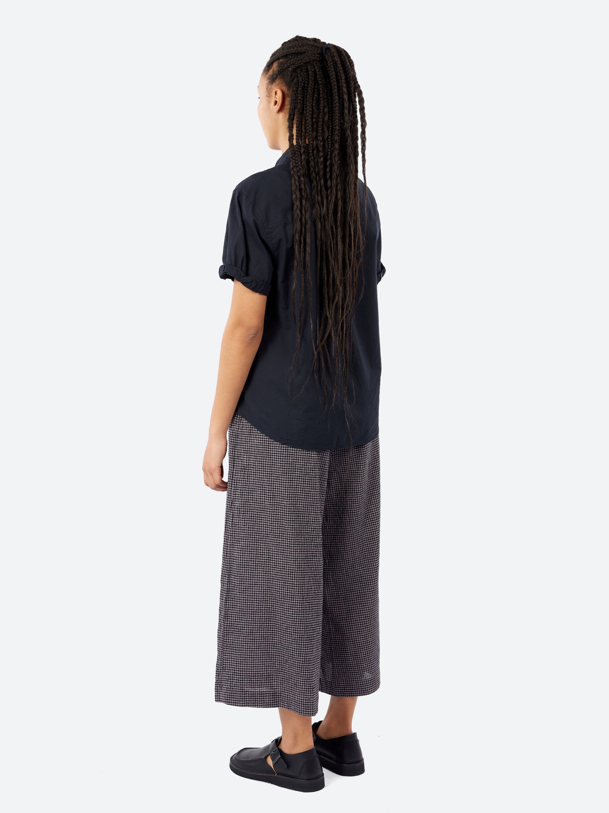 Lightweight Cotton Poplin Short Sleeve Shirt
