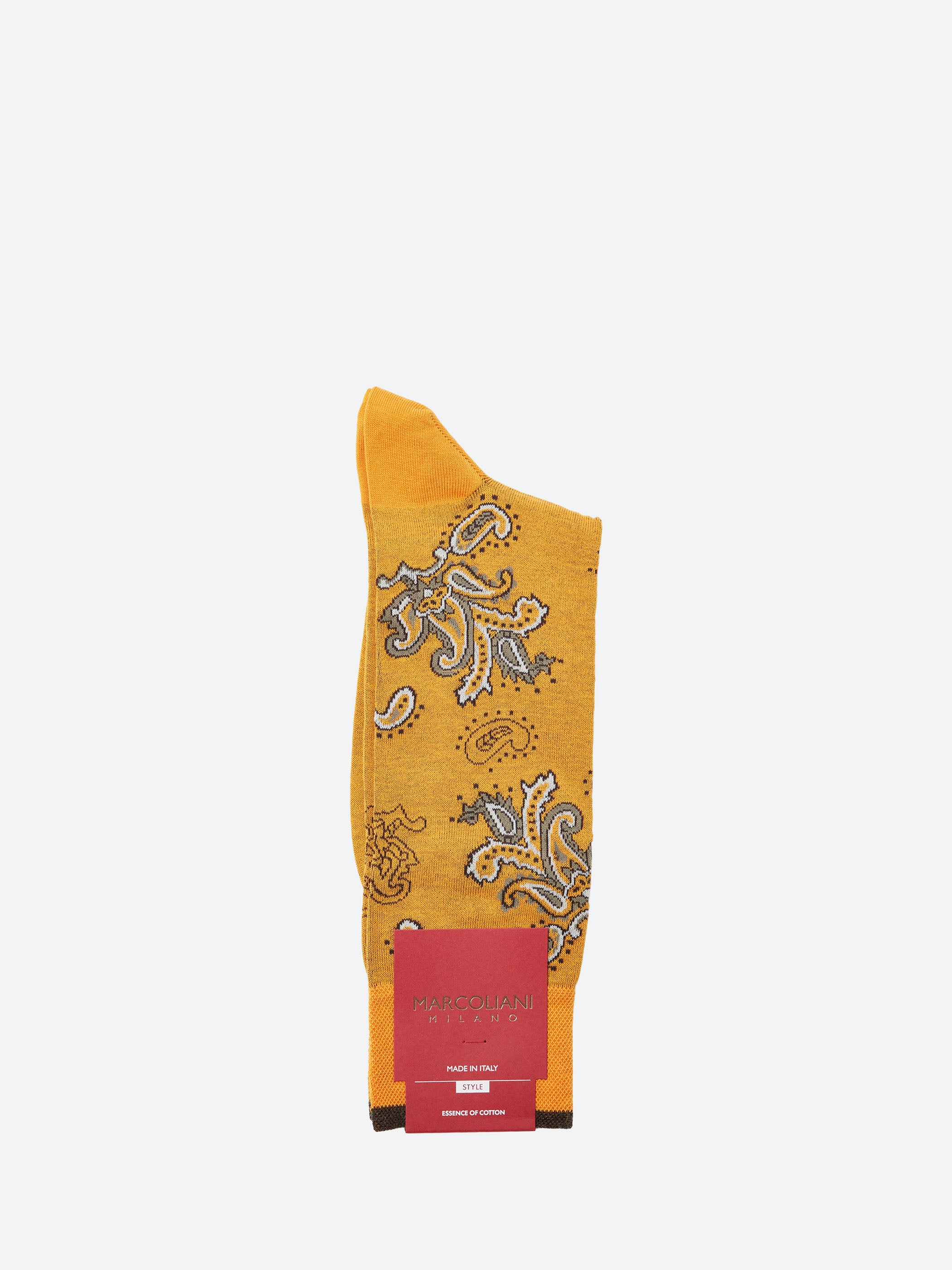 Jali Paisley Mid Calf Sock