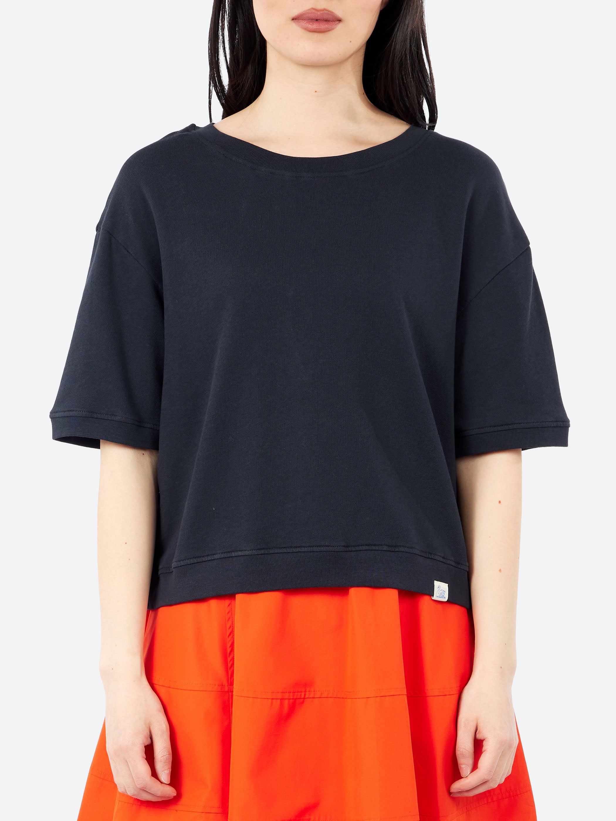 Lightweight American Fleece Women's Short Sleeve Sweatshirt