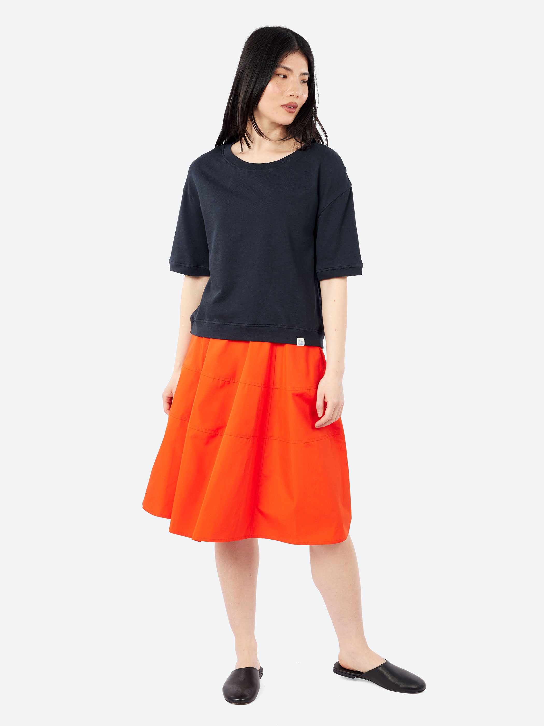Lightweight American Fleece Women's Short Sleeve Sweatshirt