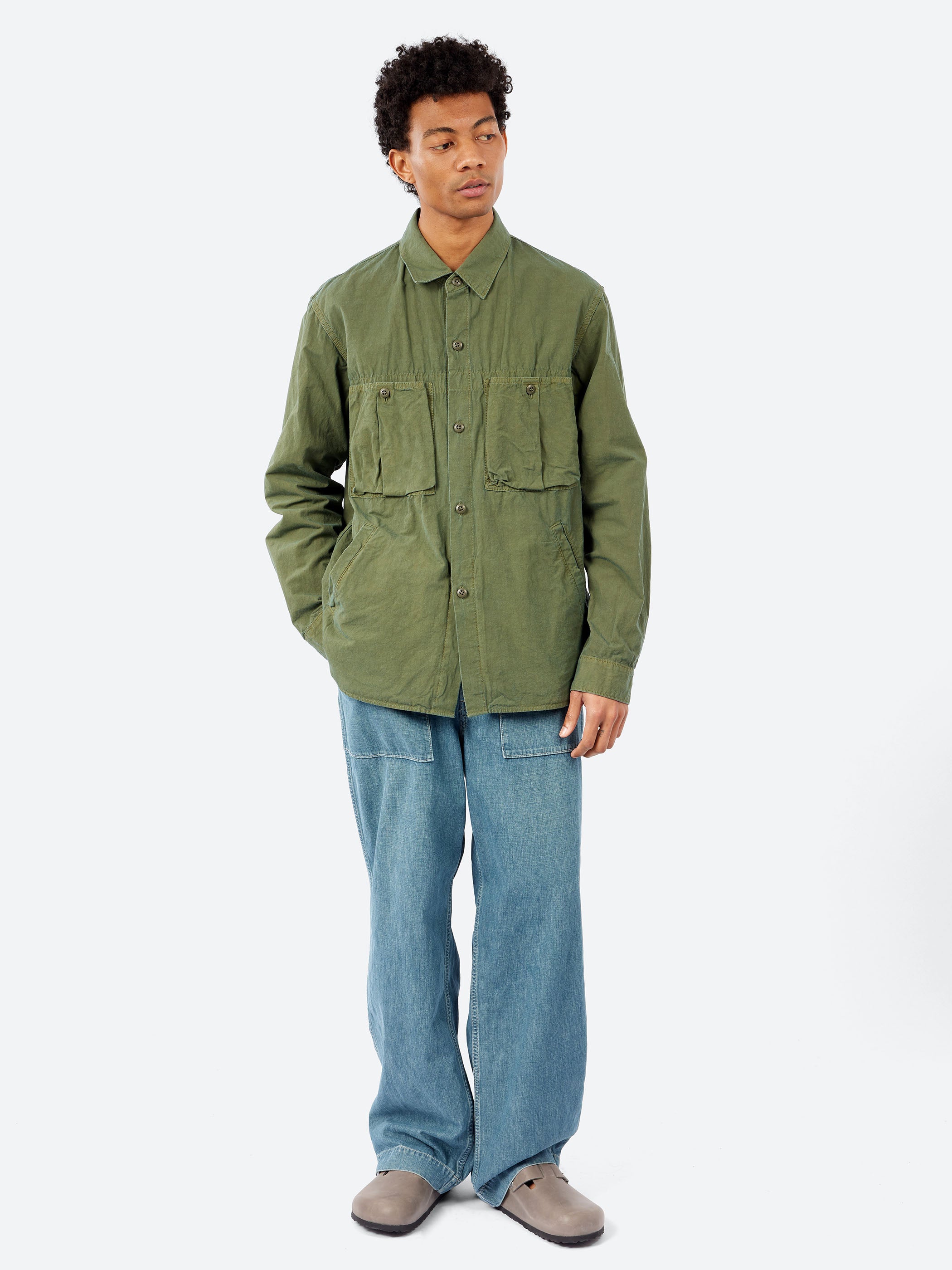 11oz Denim Baggy Baker Pants