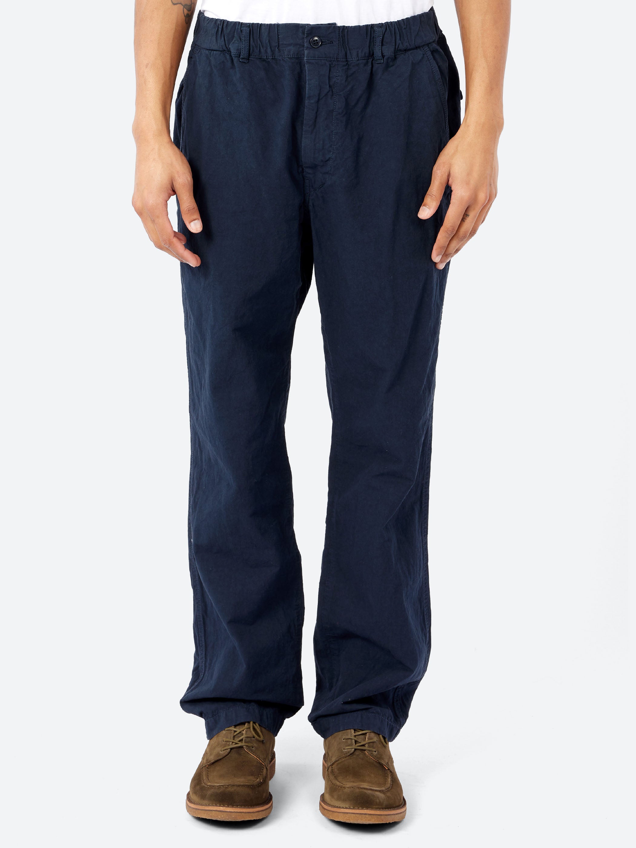 Cotton Hemp Weather Tapered Pants