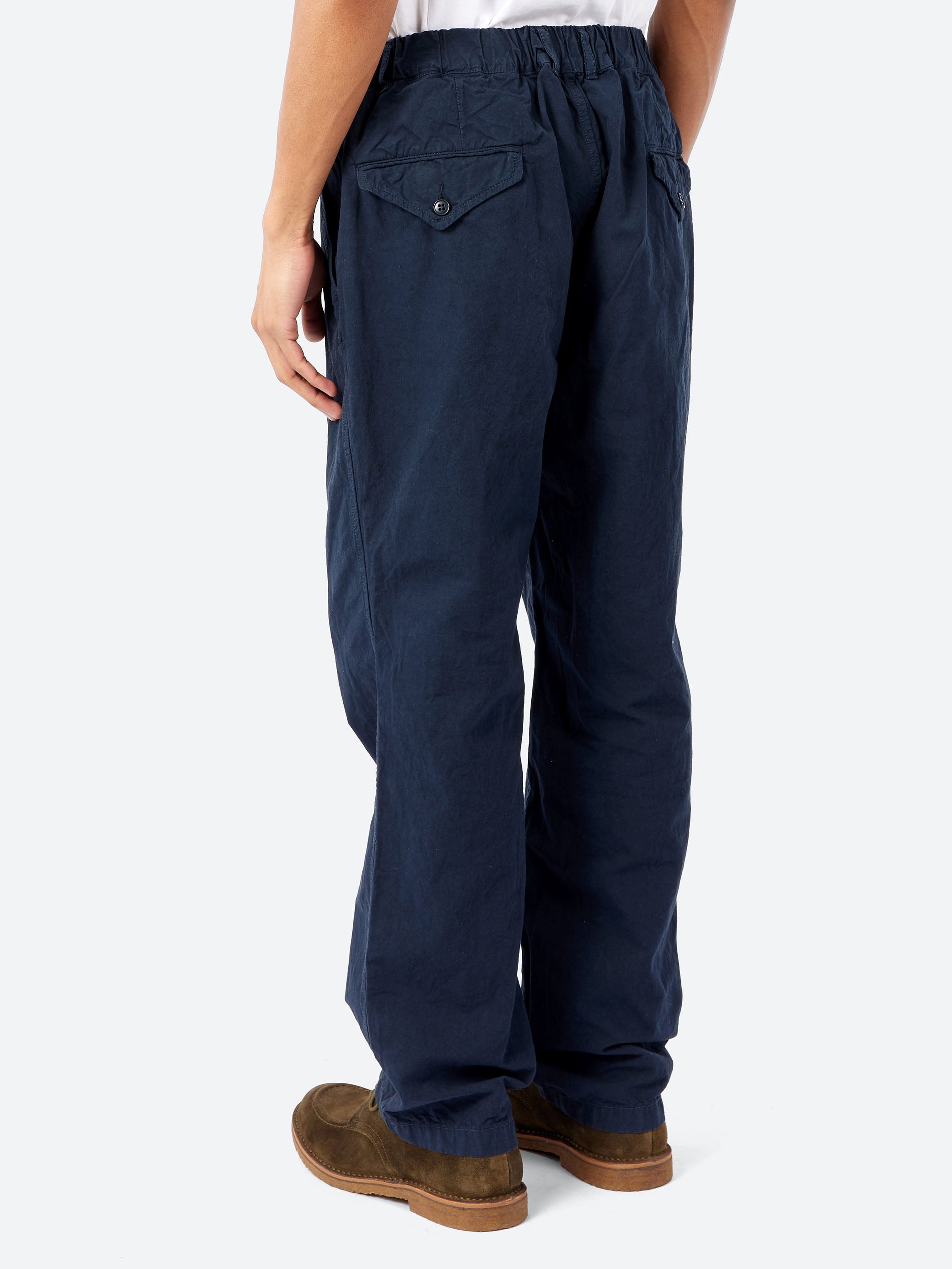 Cotton Hemp Weather Tapered Pants