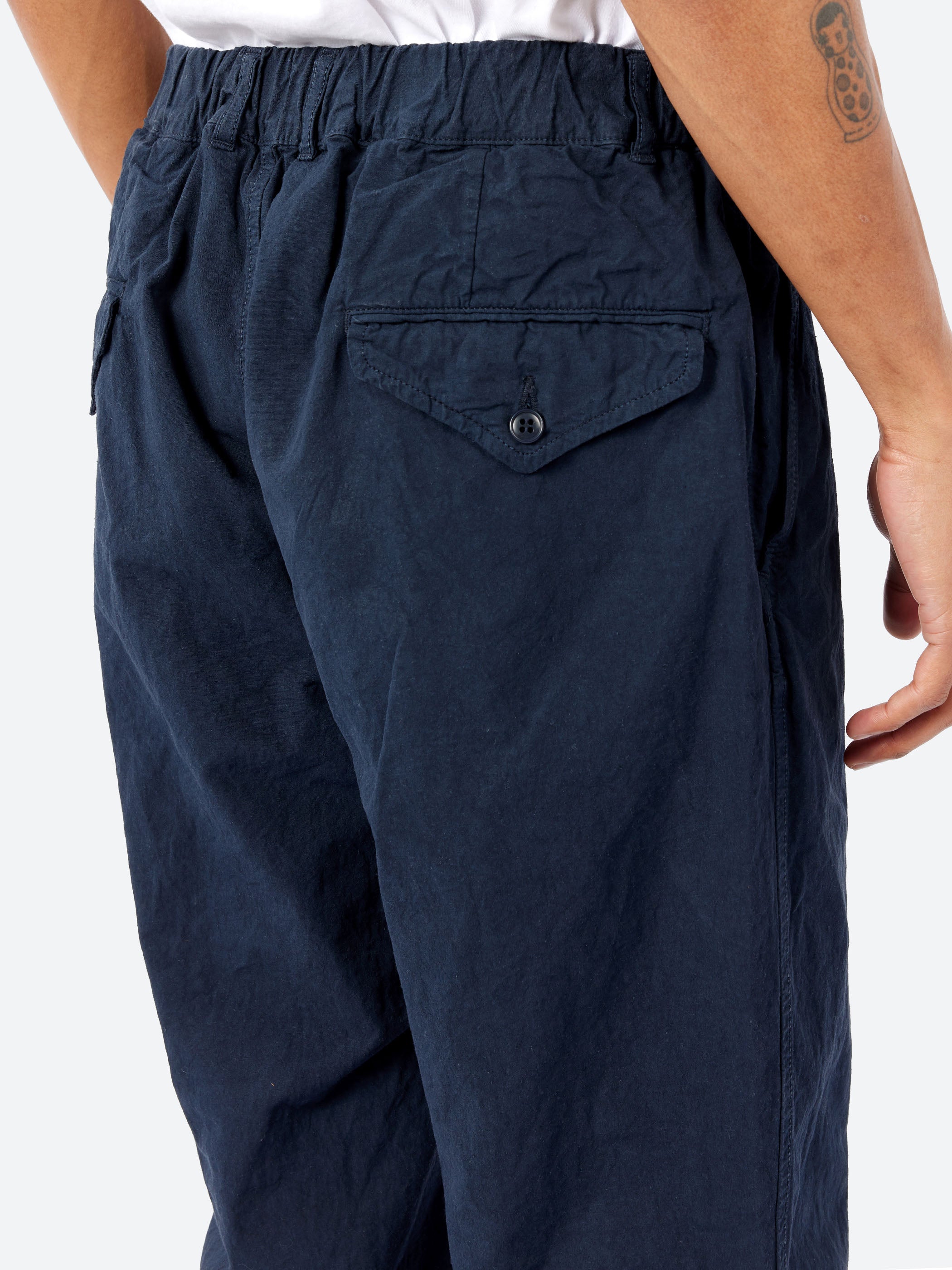 Cotton Hemp Weather Tapered Pants