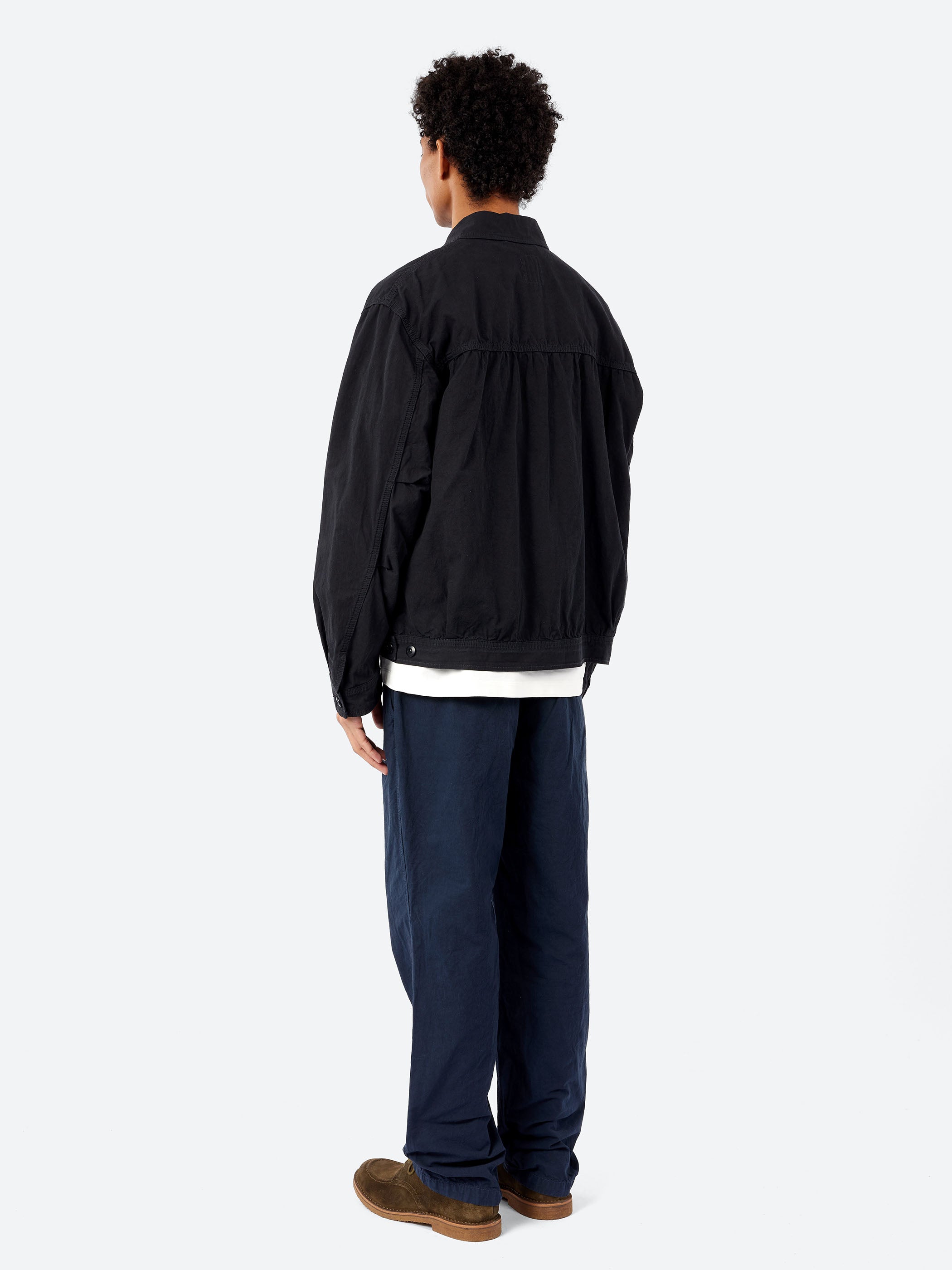 Sage de Cret - 11 oz Denim Short Coverall Jacket in Navy – gravitypope