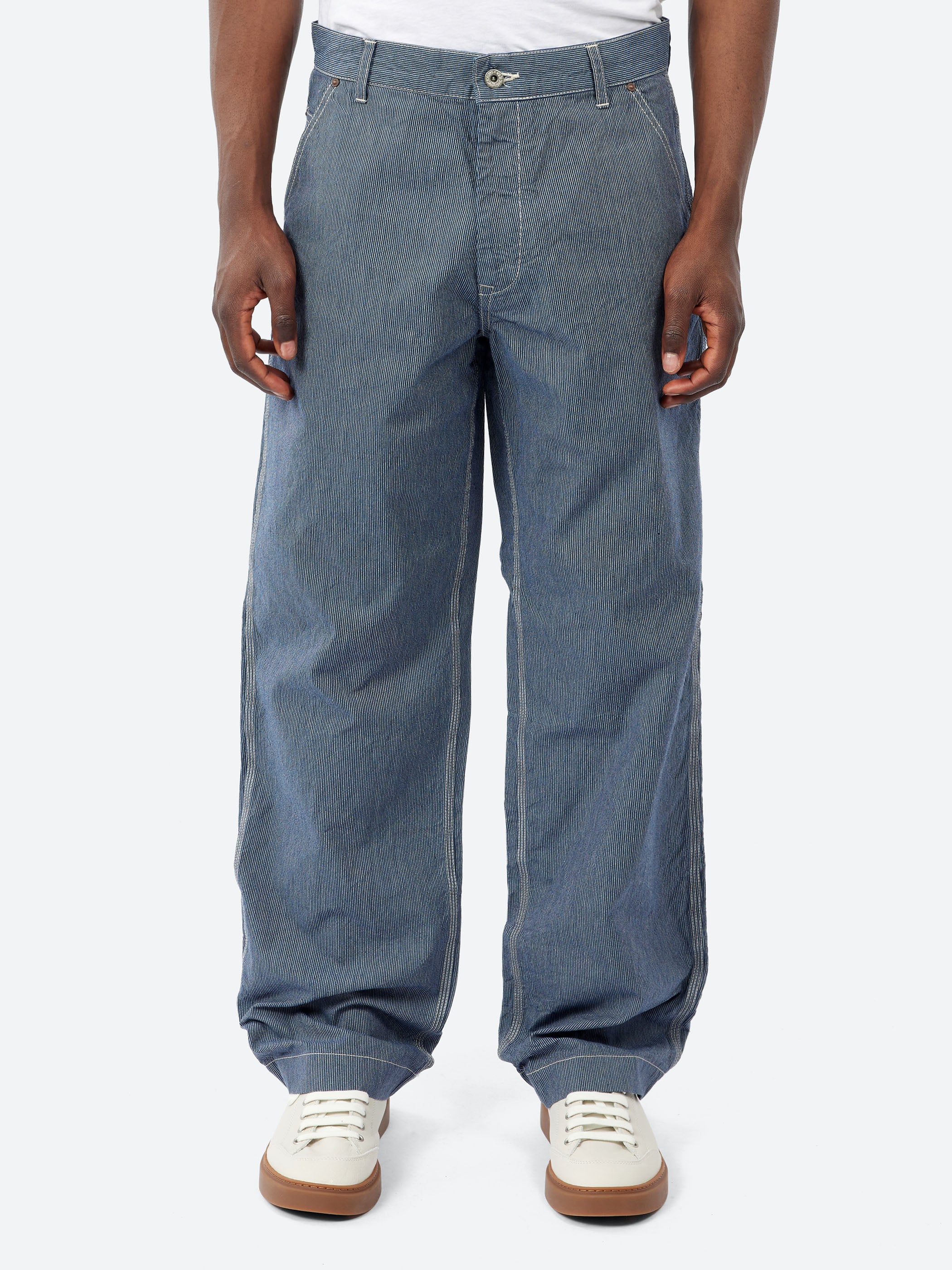 F.O.B. Factory - Hickory Work Pants in Navy – gravitypope