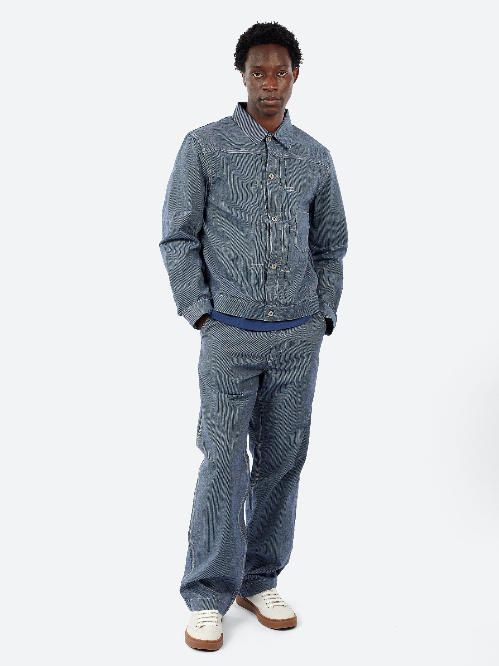 F.O.B. Factory - Hickory Work Pants in Navy – gravitypope
