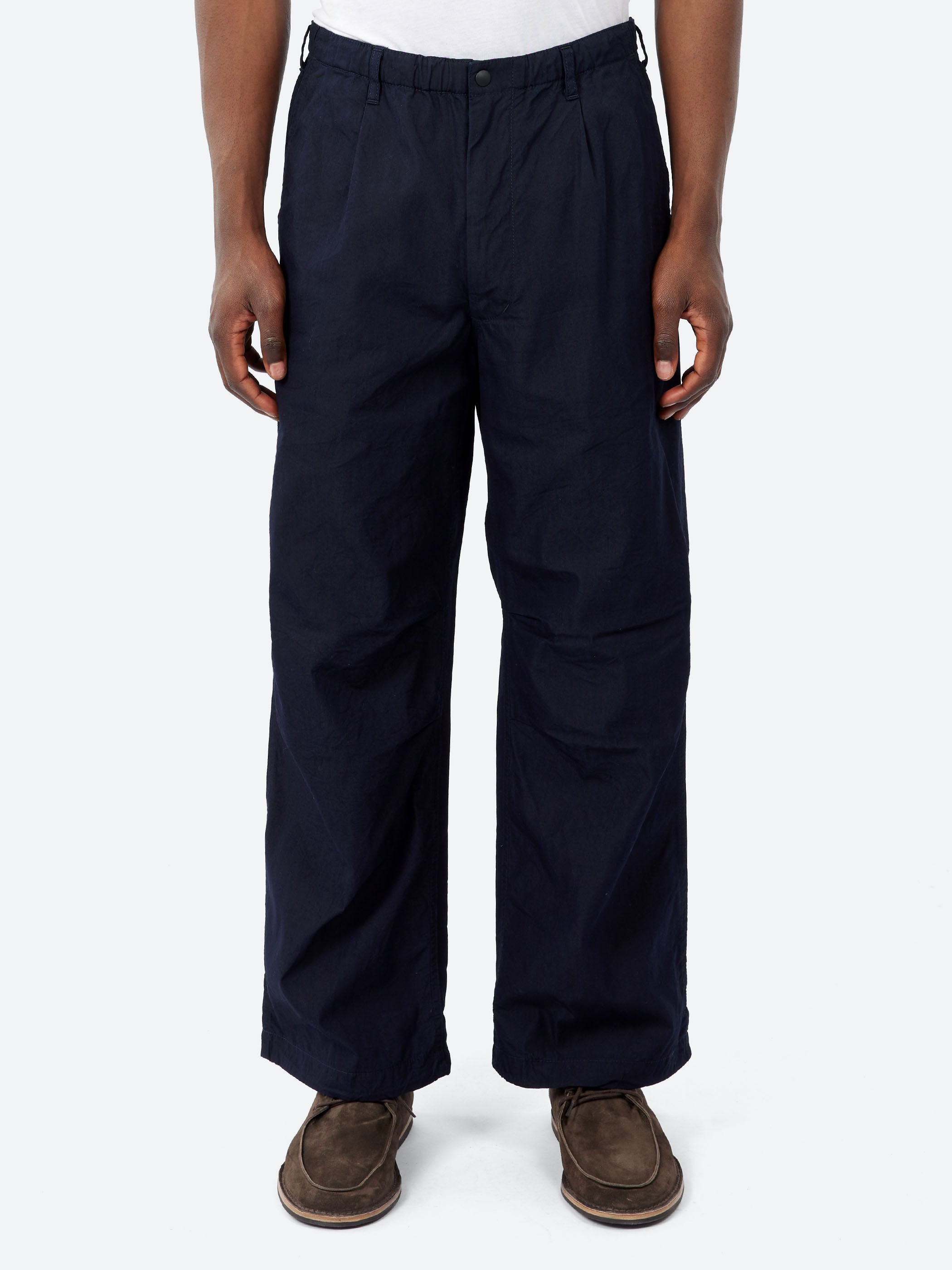 ID Nylon Tuck Pants
