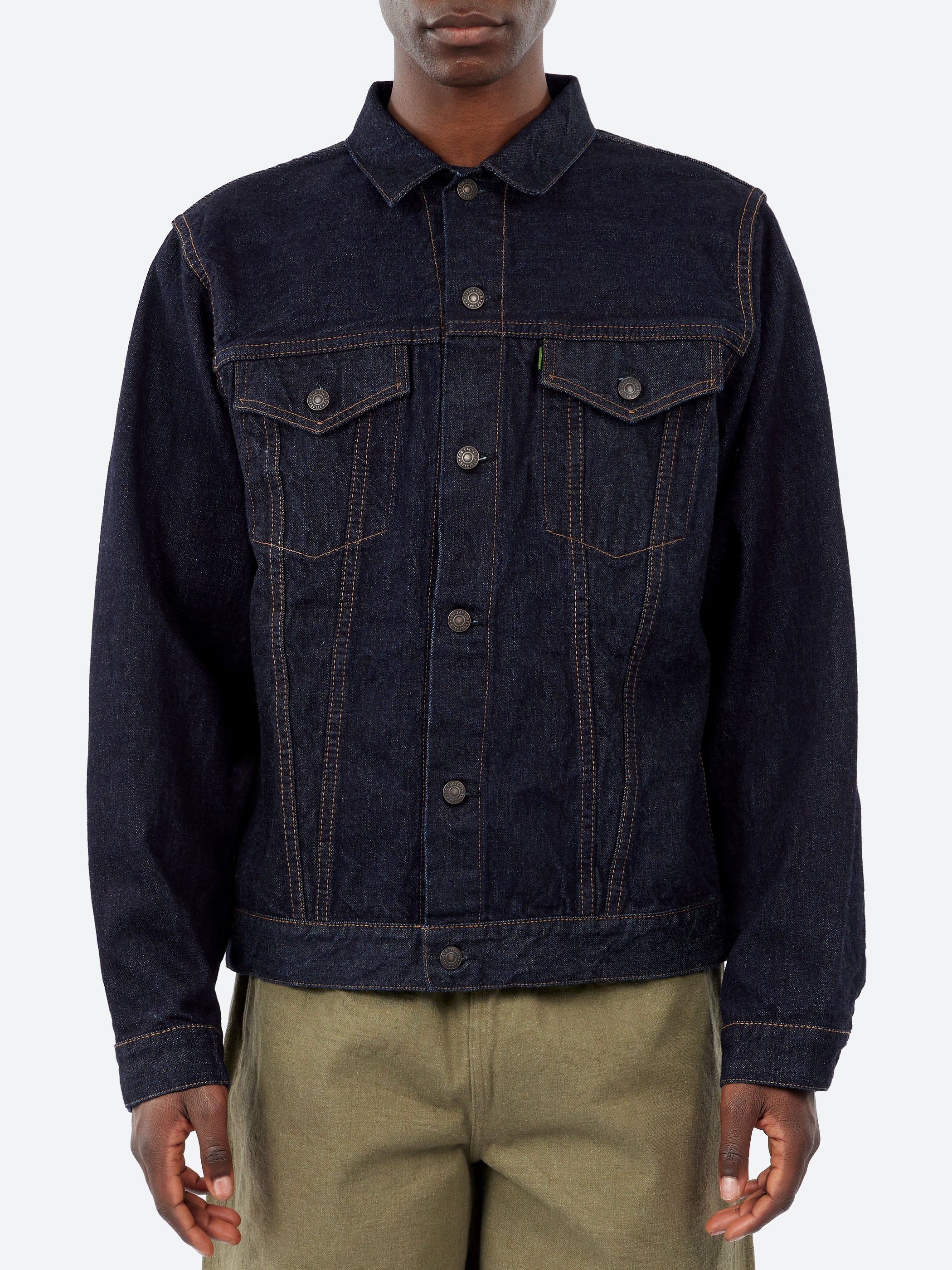 F.O.B. Factory - Selvedge Denim 3rd Jacket in One Wash – gravitypope