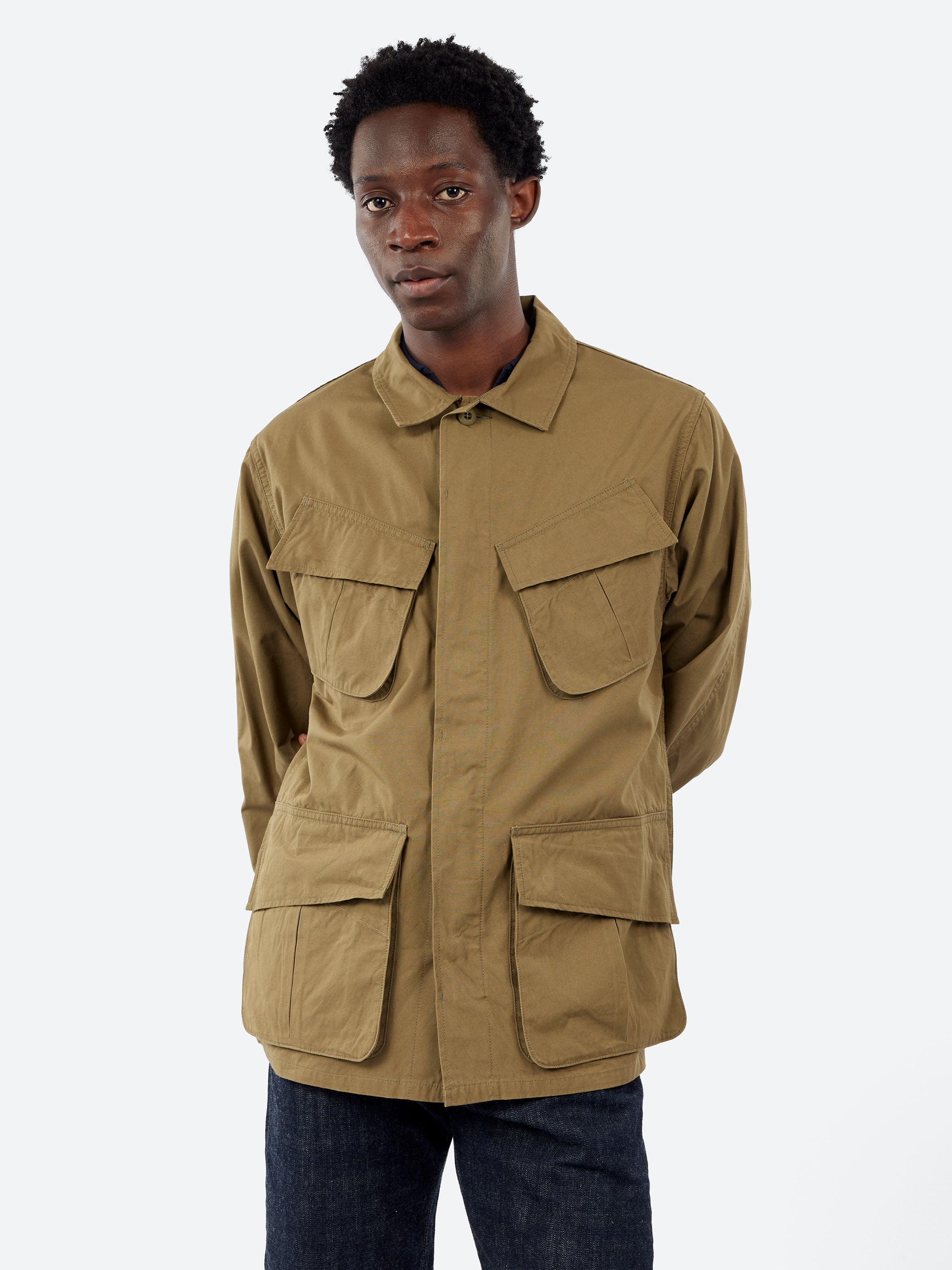 F.O.B. Factory - Jungle Fatigue Jacket in Olive – gravitypope