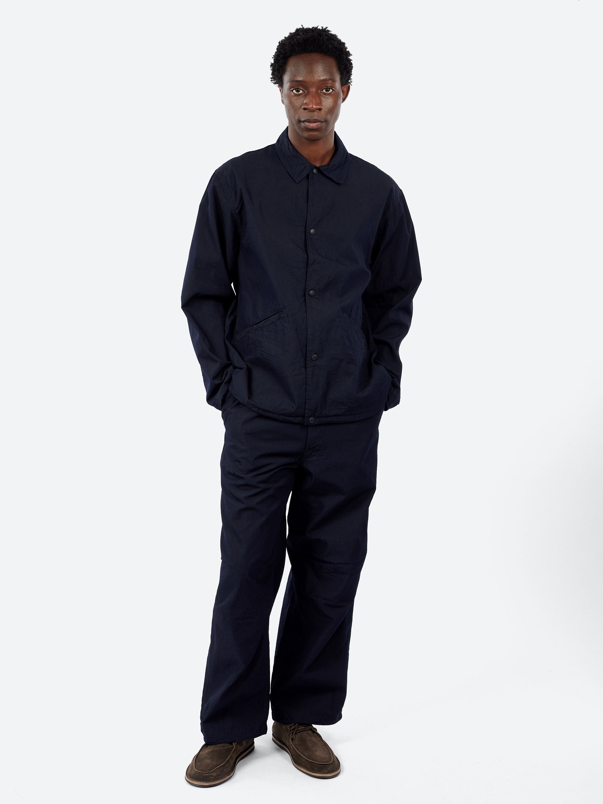 F.O.B. FACTORY - Moleskin Riding Jacket in Black – gravitypope