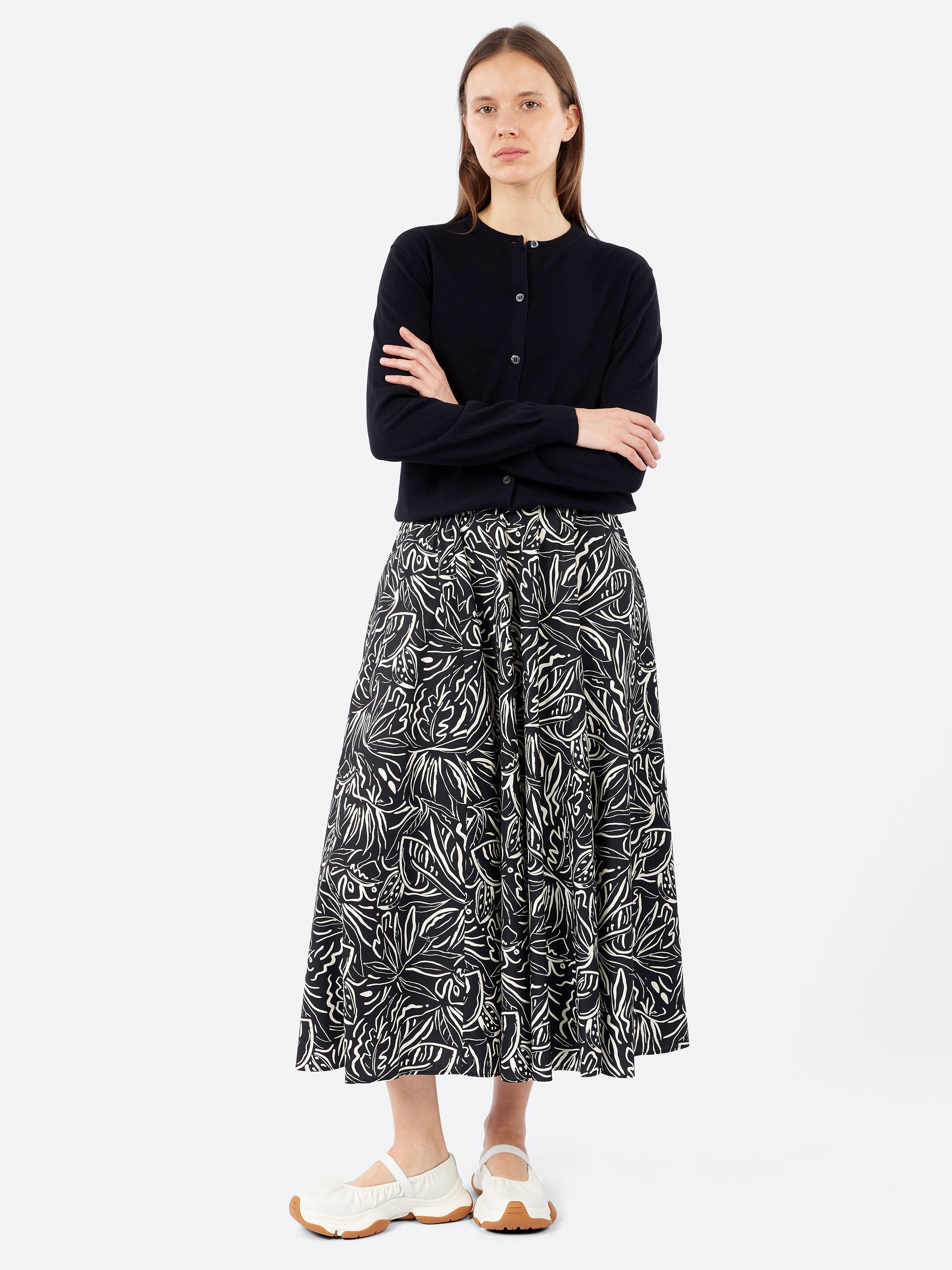 Cotton Poplin Skirt
