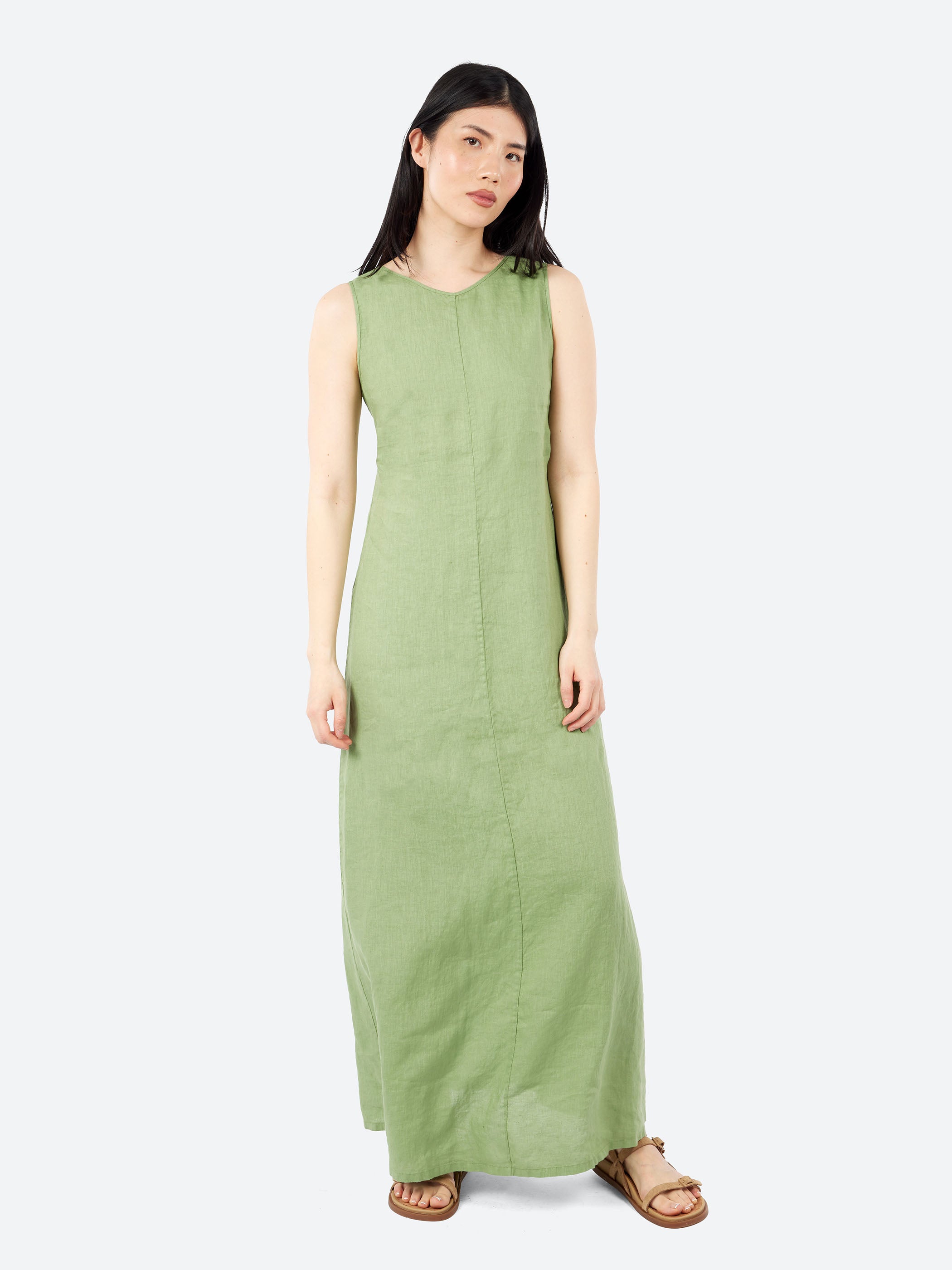 Long Linen Dress