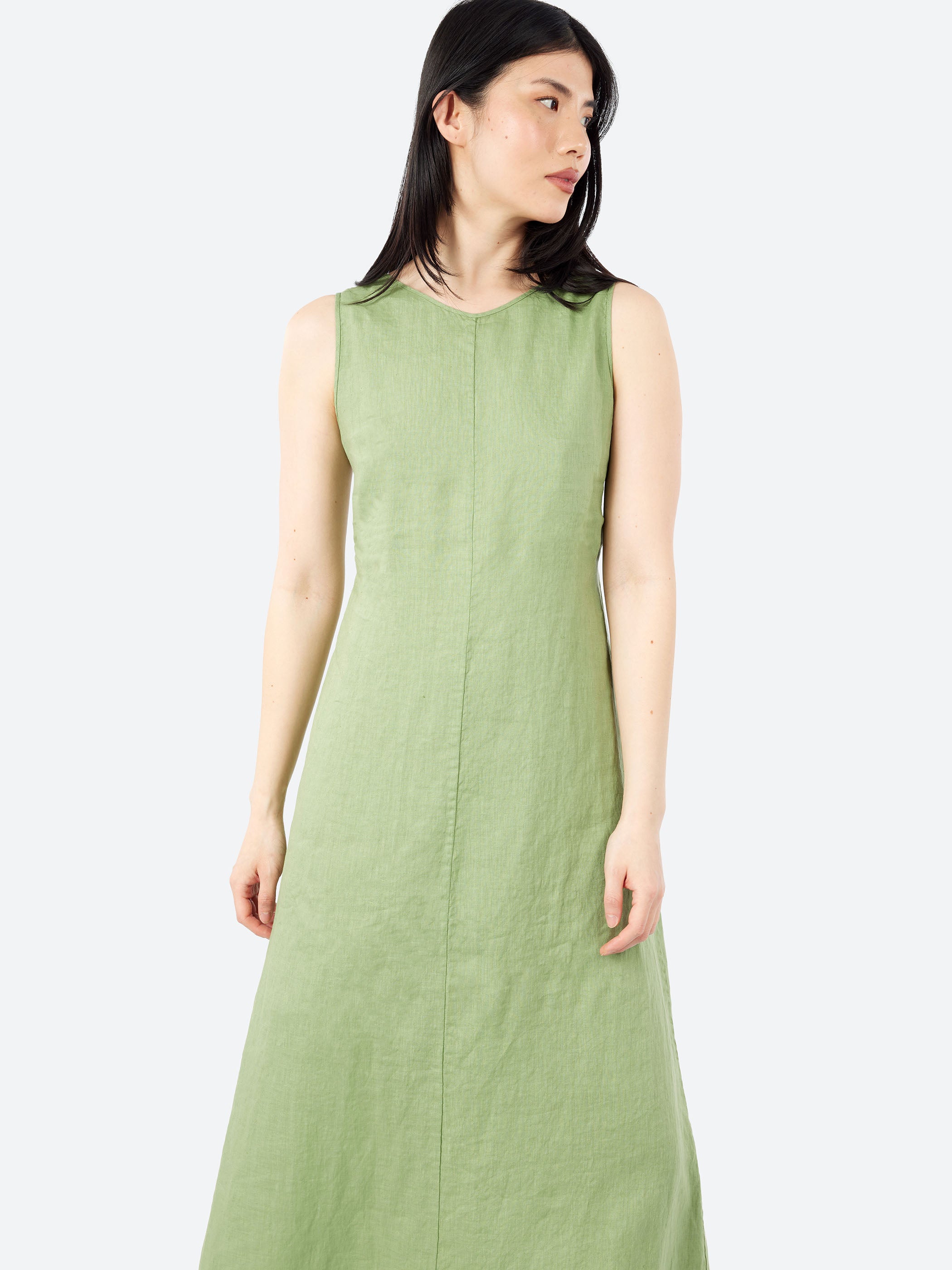 Long Linen Dress