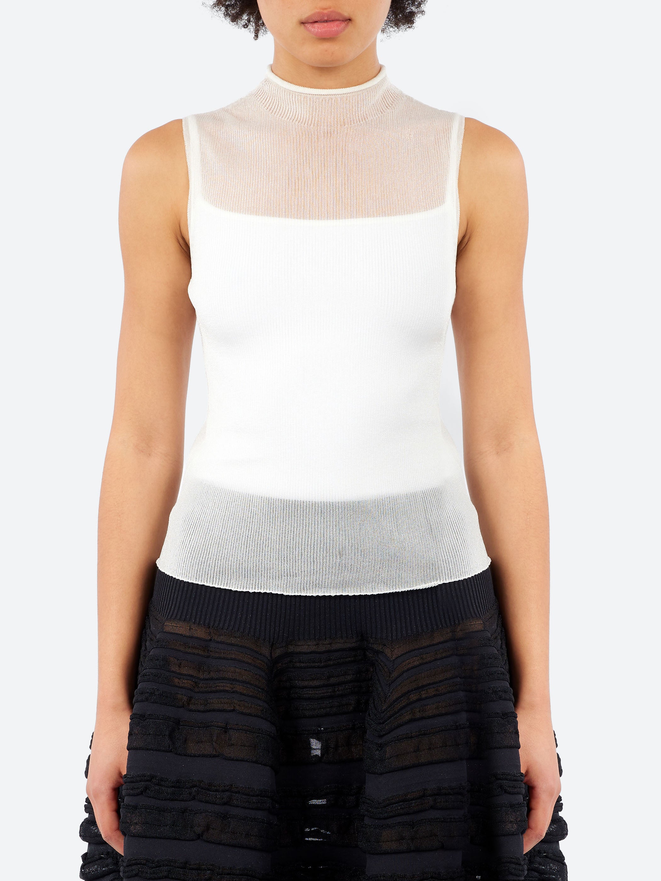 トップス POTTERY GLITTER SLEEVELESS TOP cfcl POTTERY GLITTER SLEEVELESS TOP