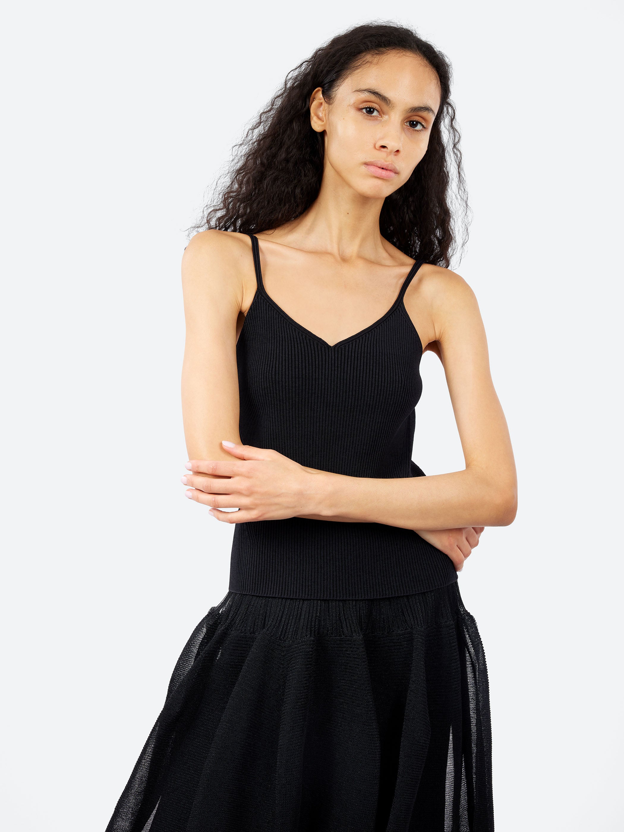 CFCL - Portrait Camisole Top in Black – gravitypope