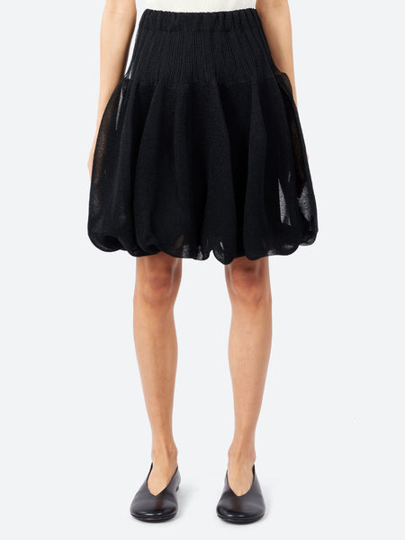 CFCL - Overwrapped Pottery Mini Skirt in Black – gravitypope