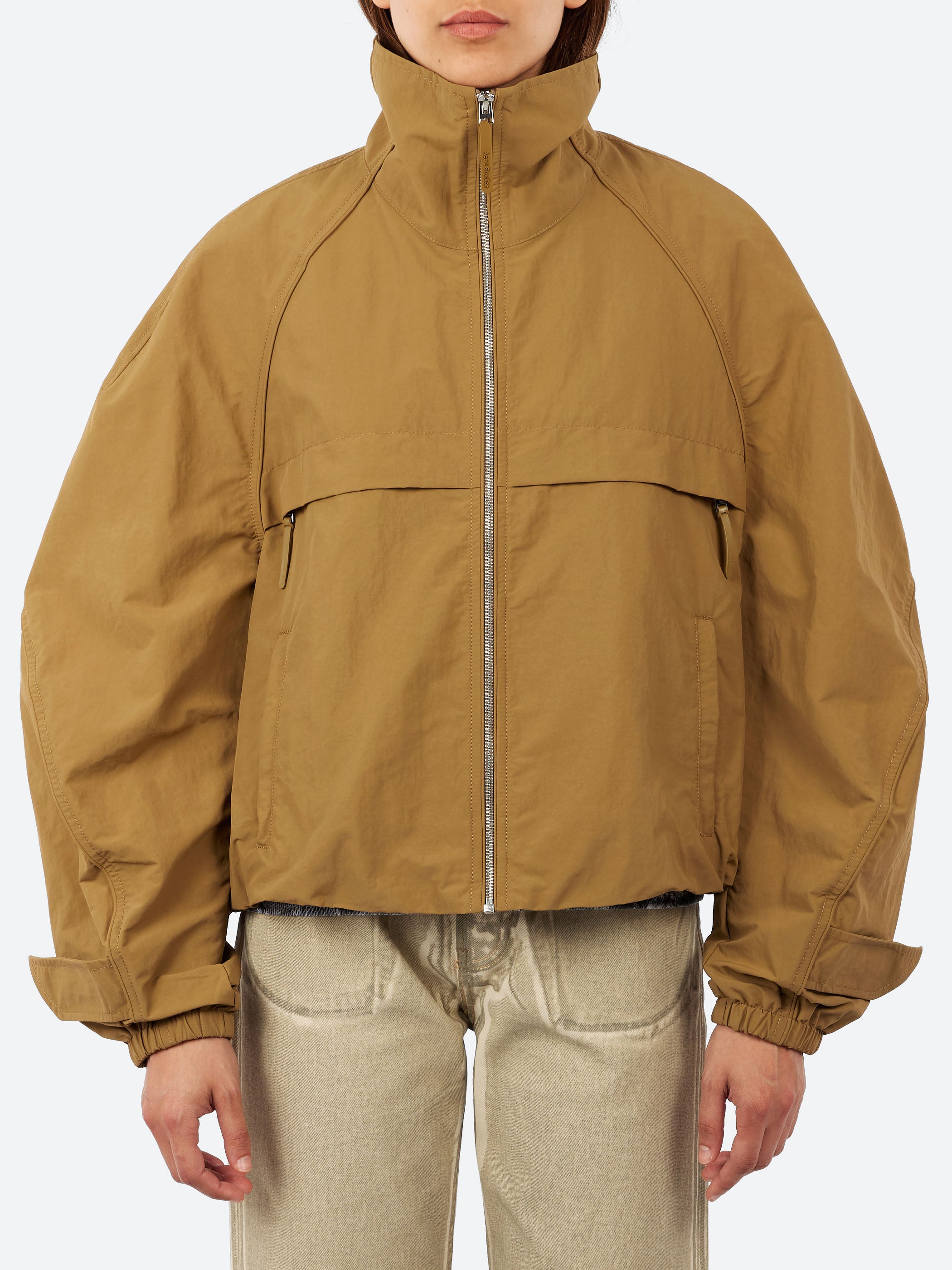 Nylon Logo Jacket