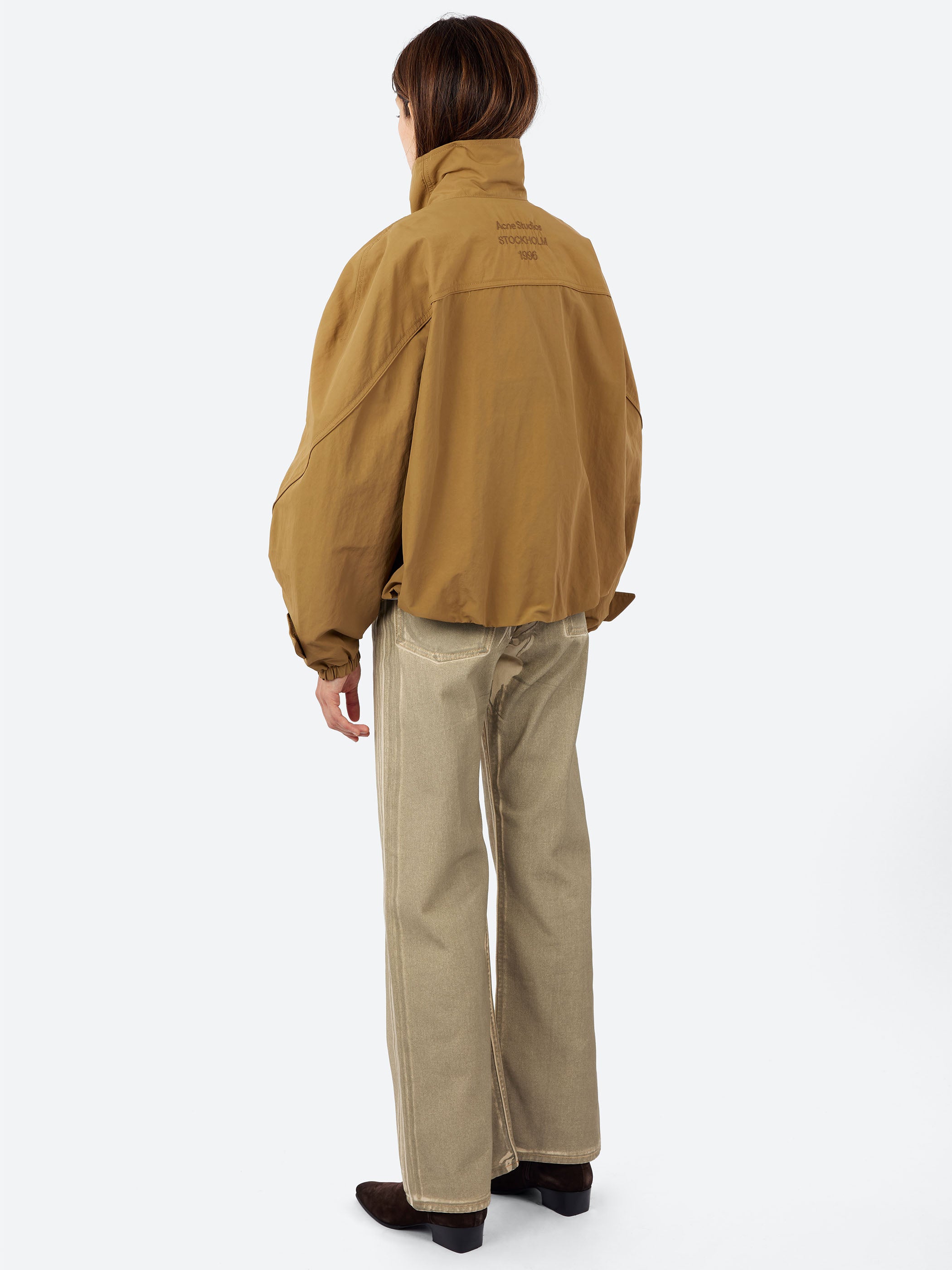Nylon Logo Jacket