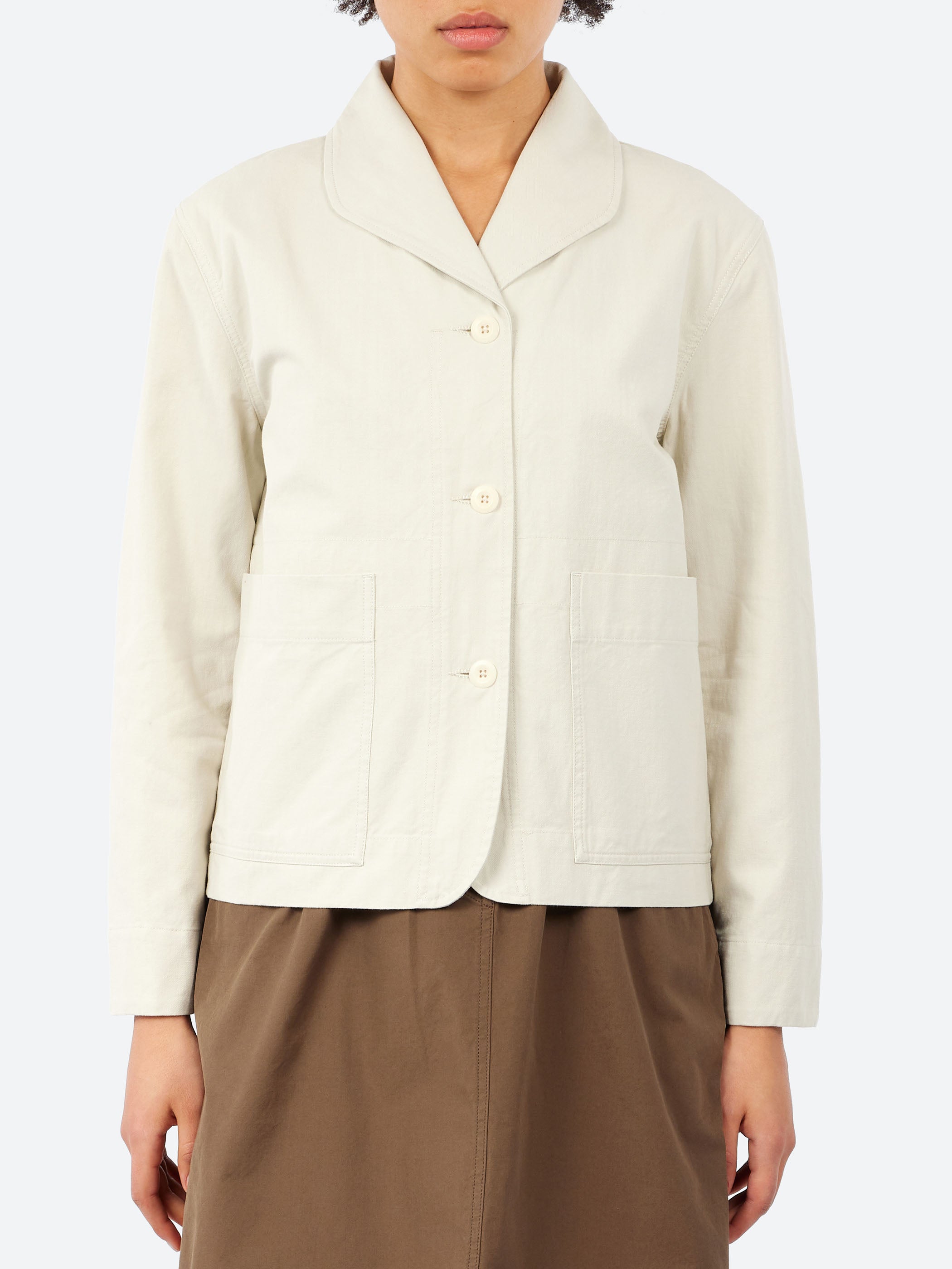 Margaret Howell - MHL. Field Jacket in Chalk – gravitypope