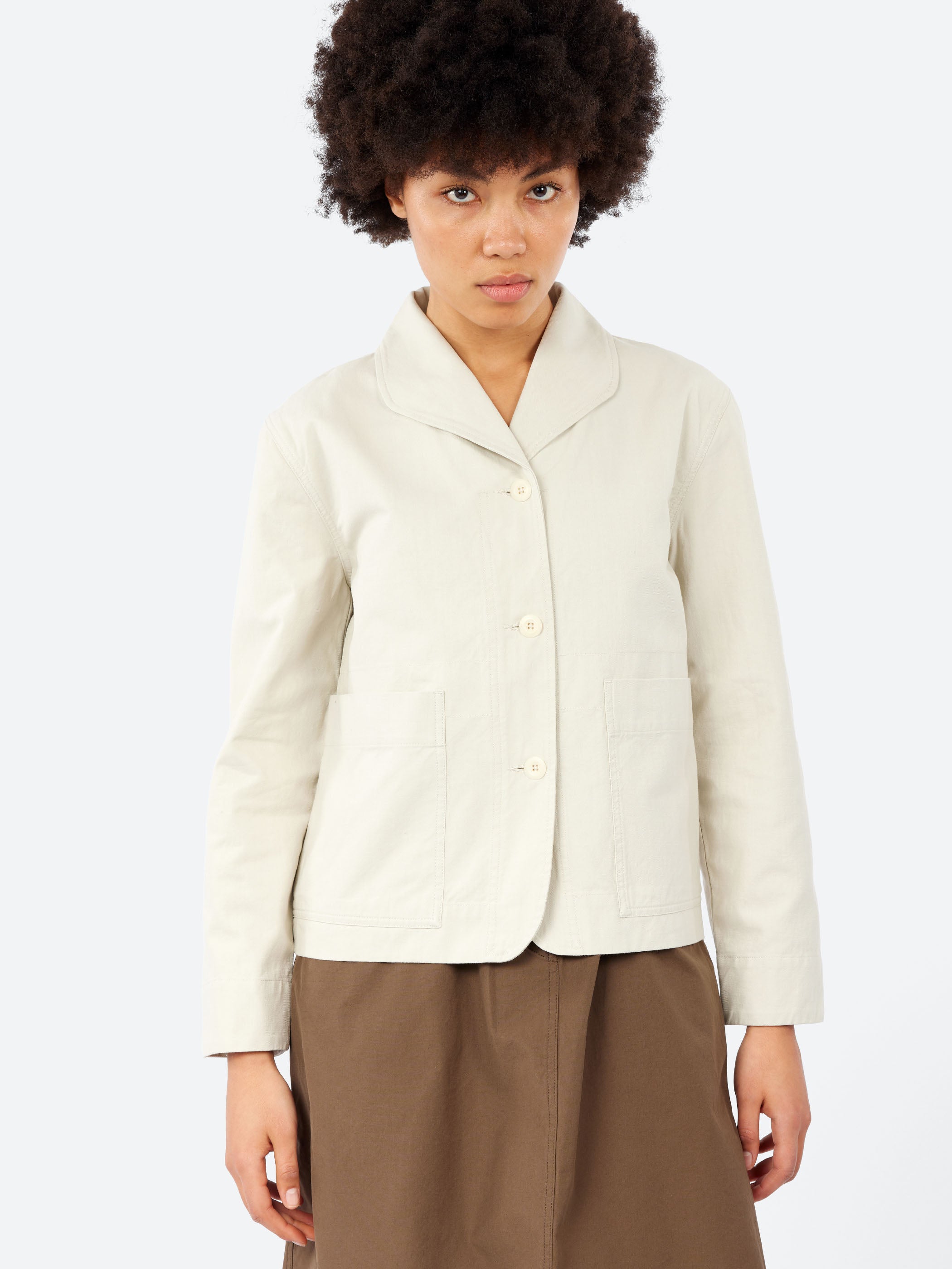 ジャケット・アウター MHL. 17SS Superlight Proofed Cotton-Ch/M Margaret Howell - MHL. Field Jacket in Chalk – gravitypope