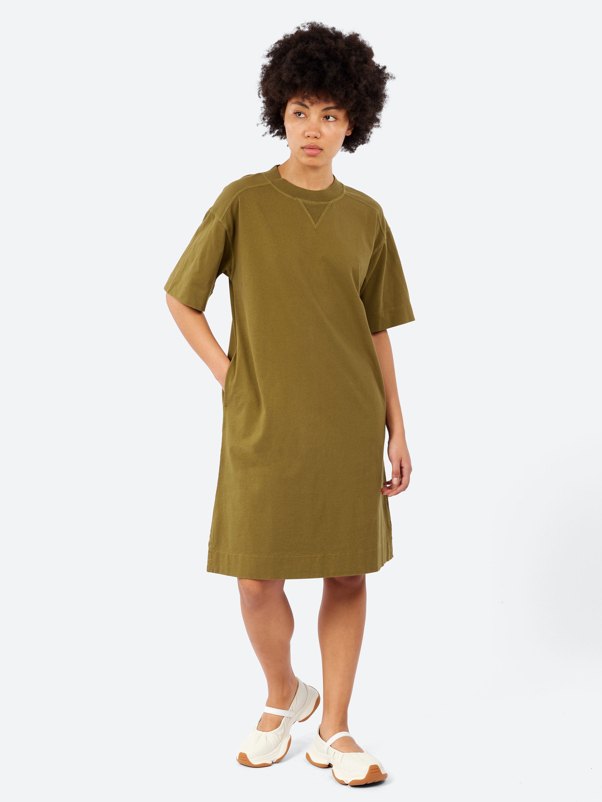 Margaret Howell - MHL Simple T-Shirt in Slate Blue – gravitypope
