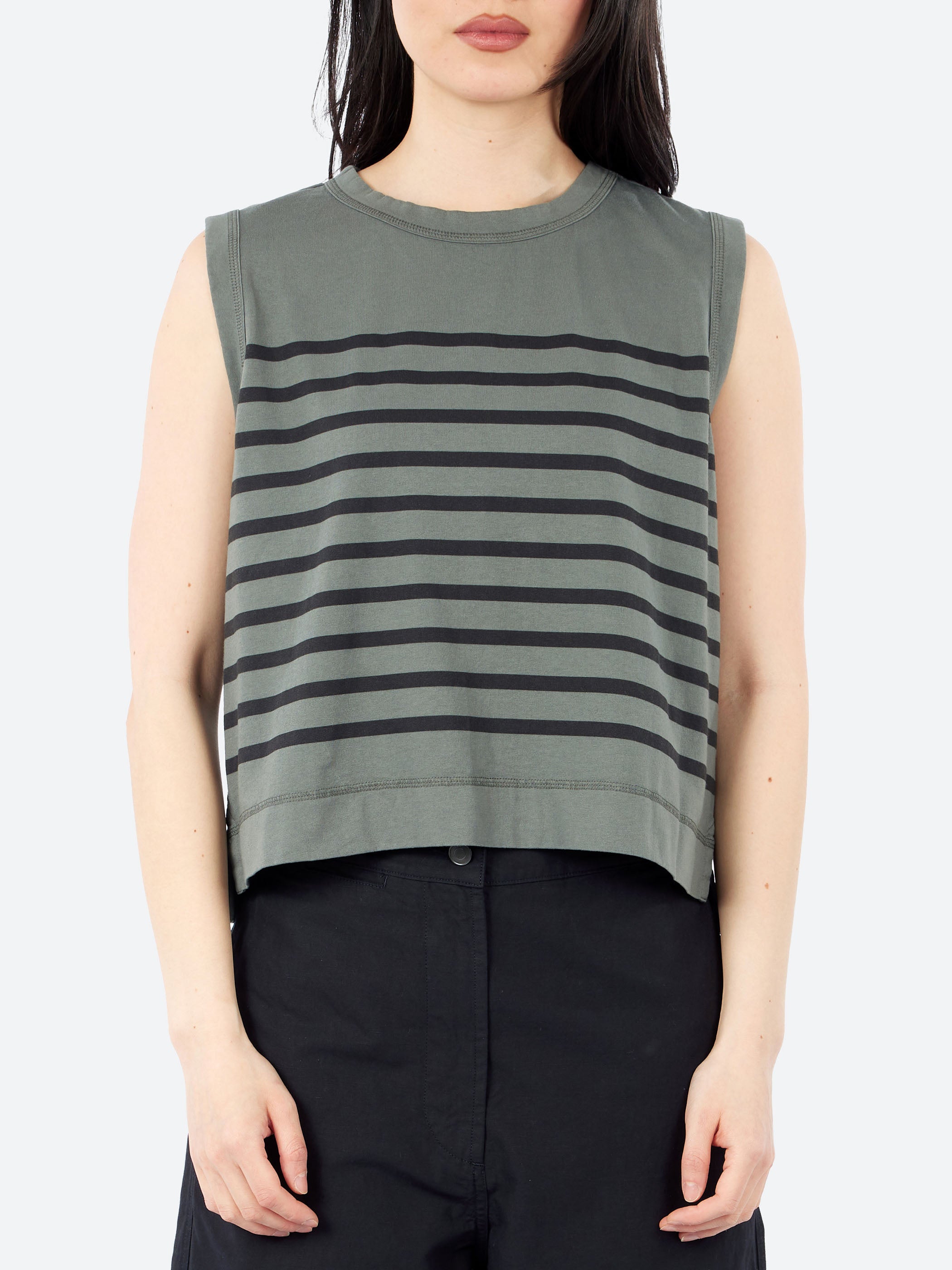 MHL Overdye Stripe Tank Top
