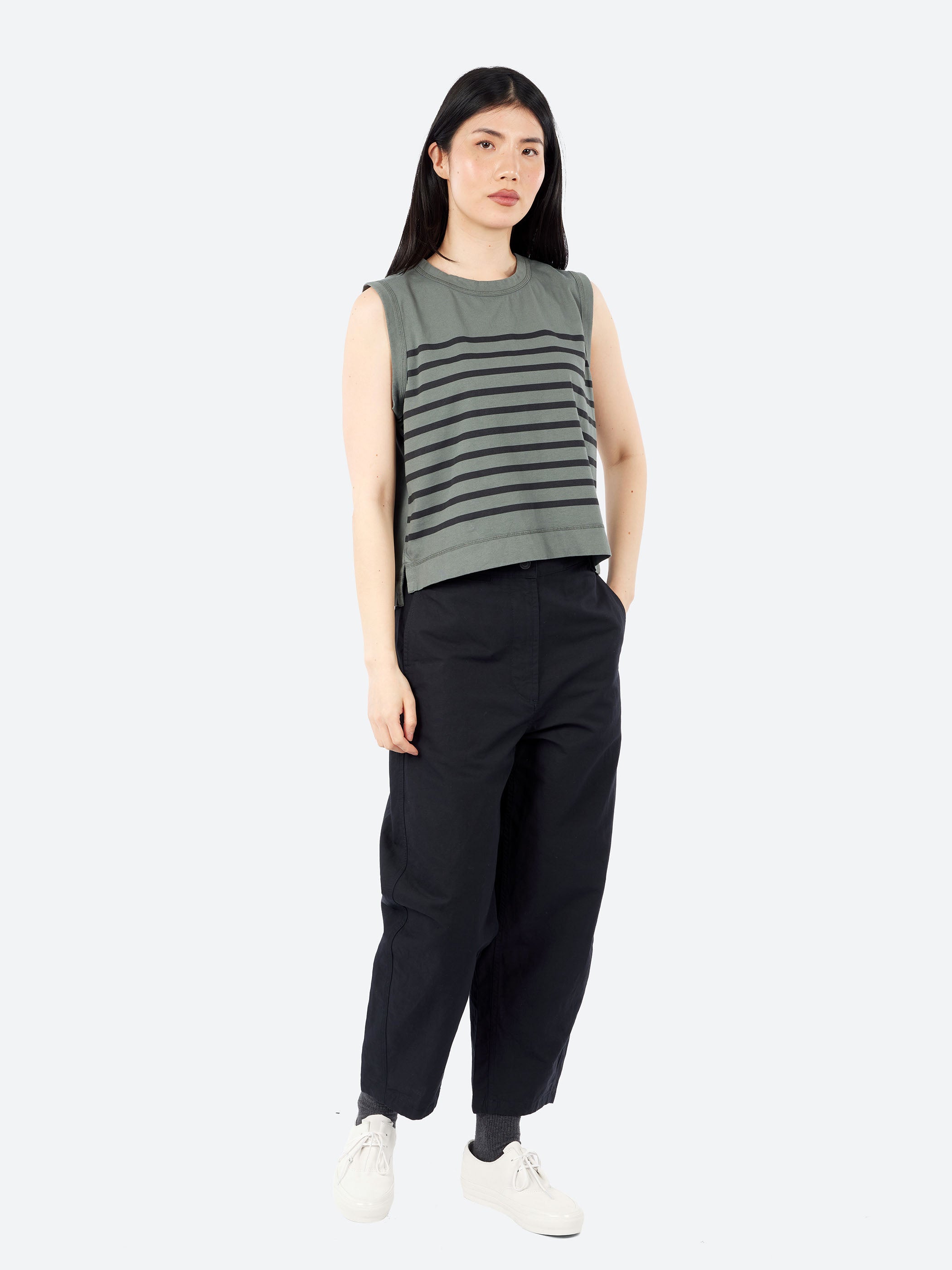 MHL Overdye Stripe Tank Top