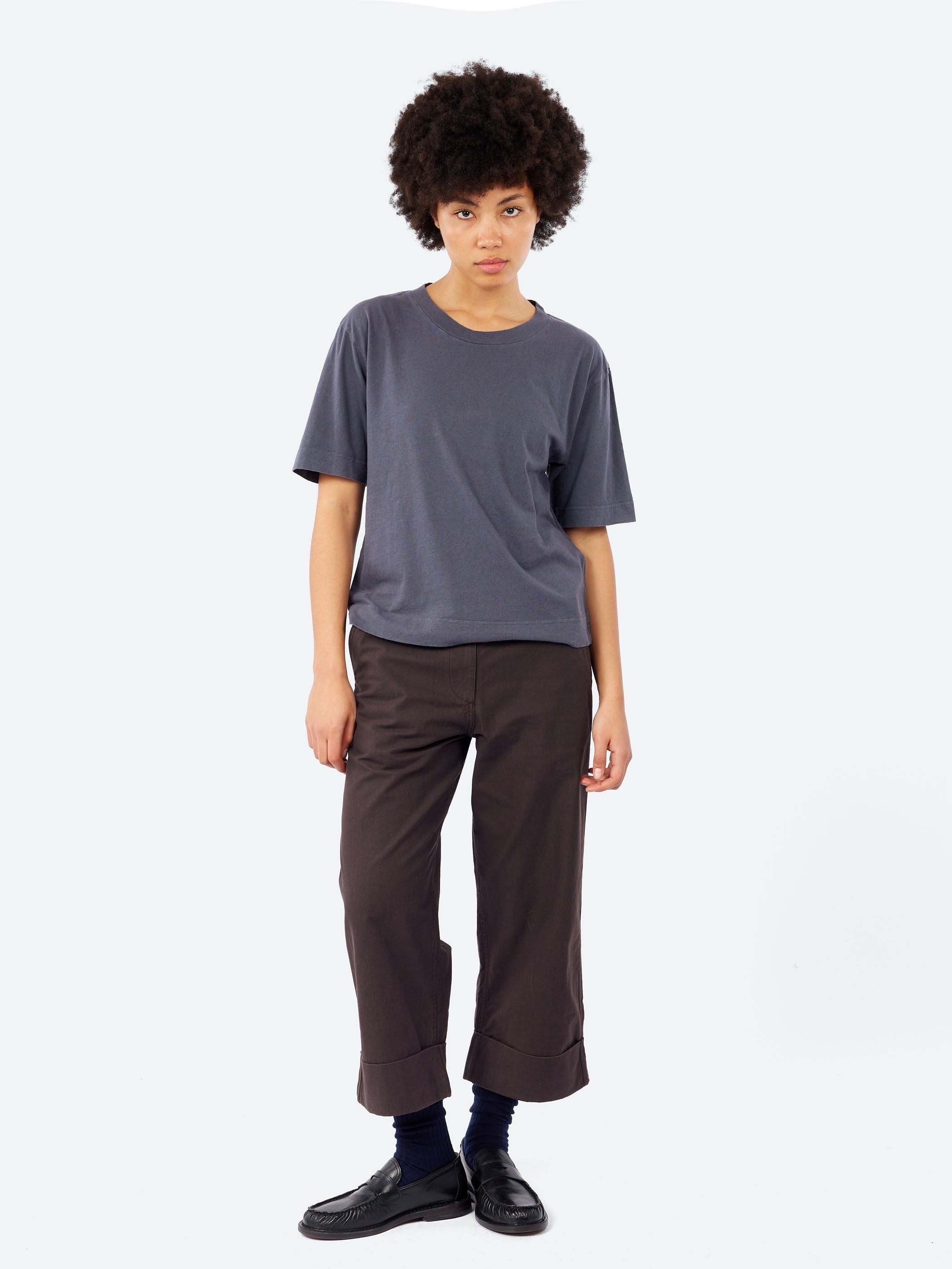 MHL. Button Belt Trousers