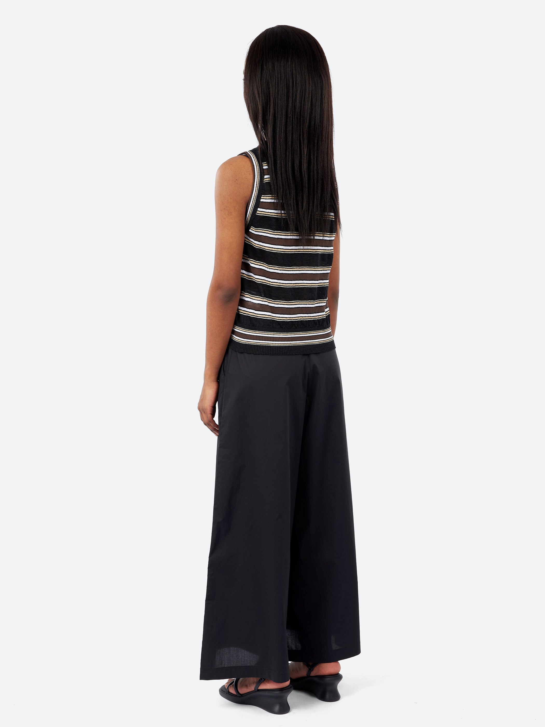Striped Knitted Top