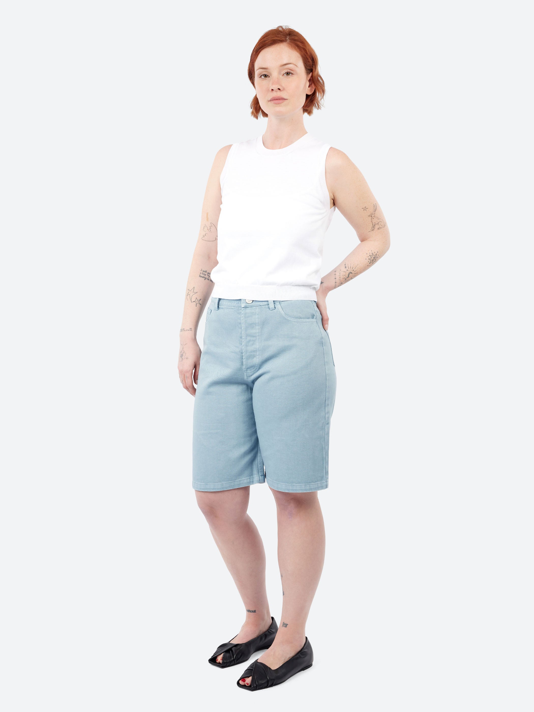 Denim Bermuda Short